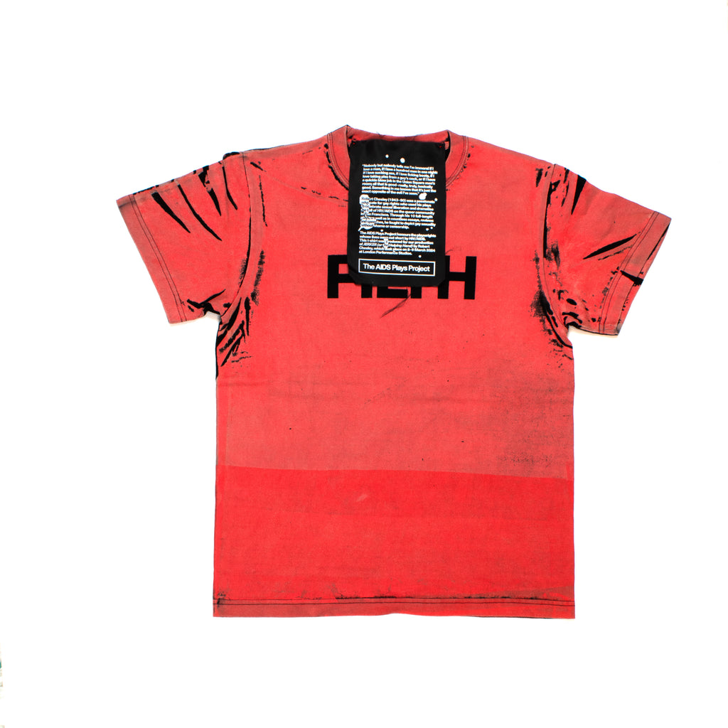 FILTH Red Printed Tee - 1 x 2