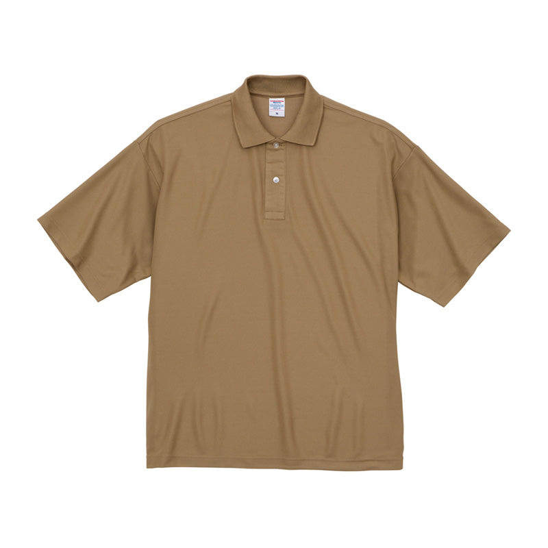 2025 - 4.7oz Special Dry Kanoko Big Silhouette Polo Shirt - Sand Khaki x 1