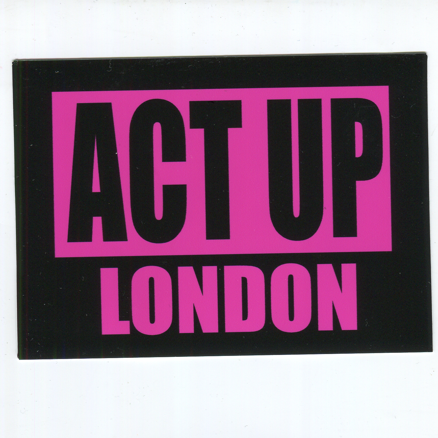 ACT UP: STICKERS