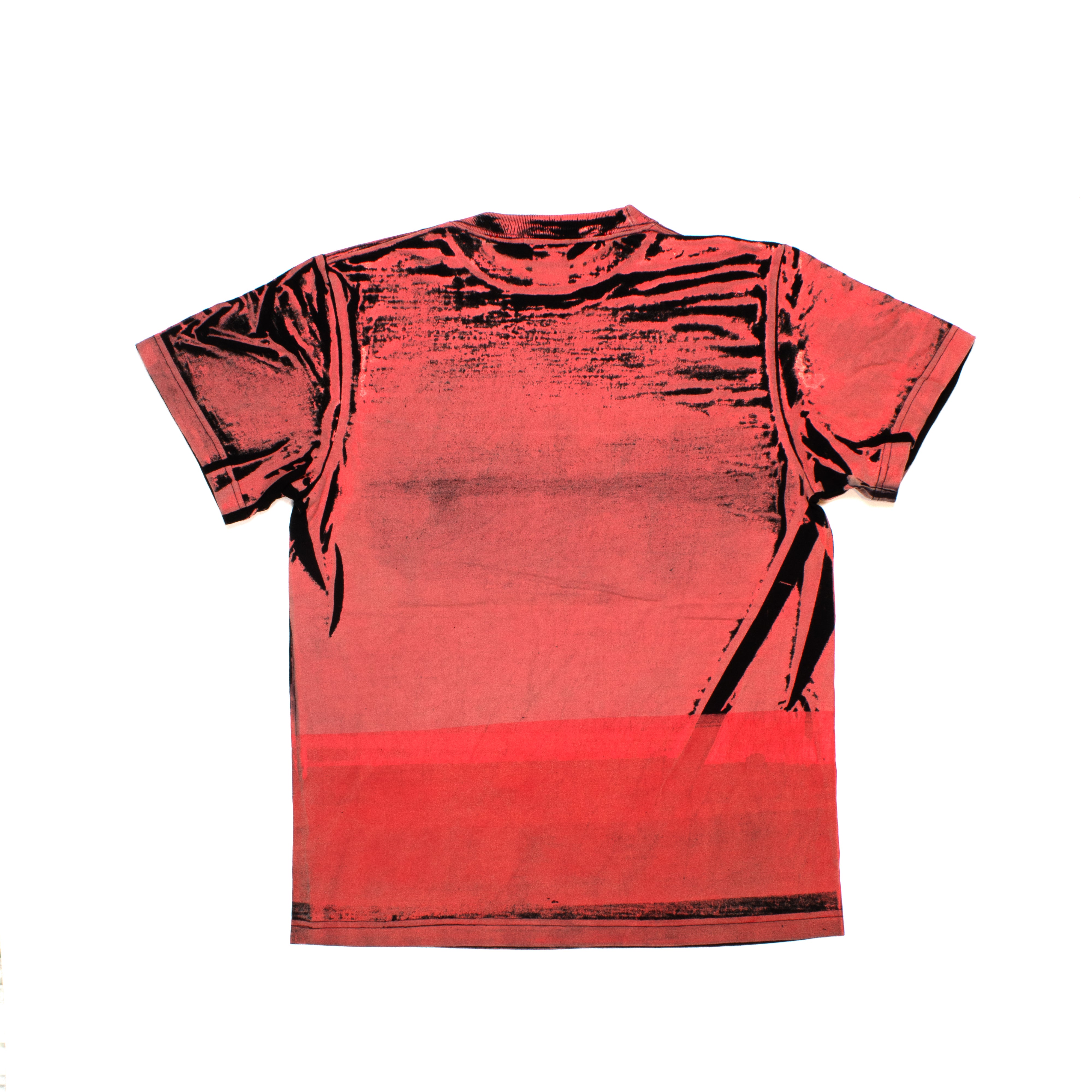 FILTH Red Printed Tee - 3 x 3