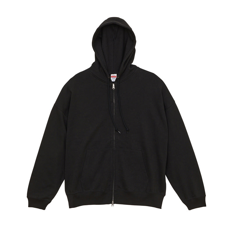 5203 - 10.0oz big silhouette sweatshirt full zip Hoodie - Black x 1