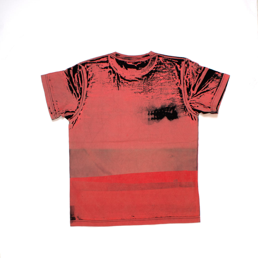 FILTH Red Printed Tee - 9 x 3