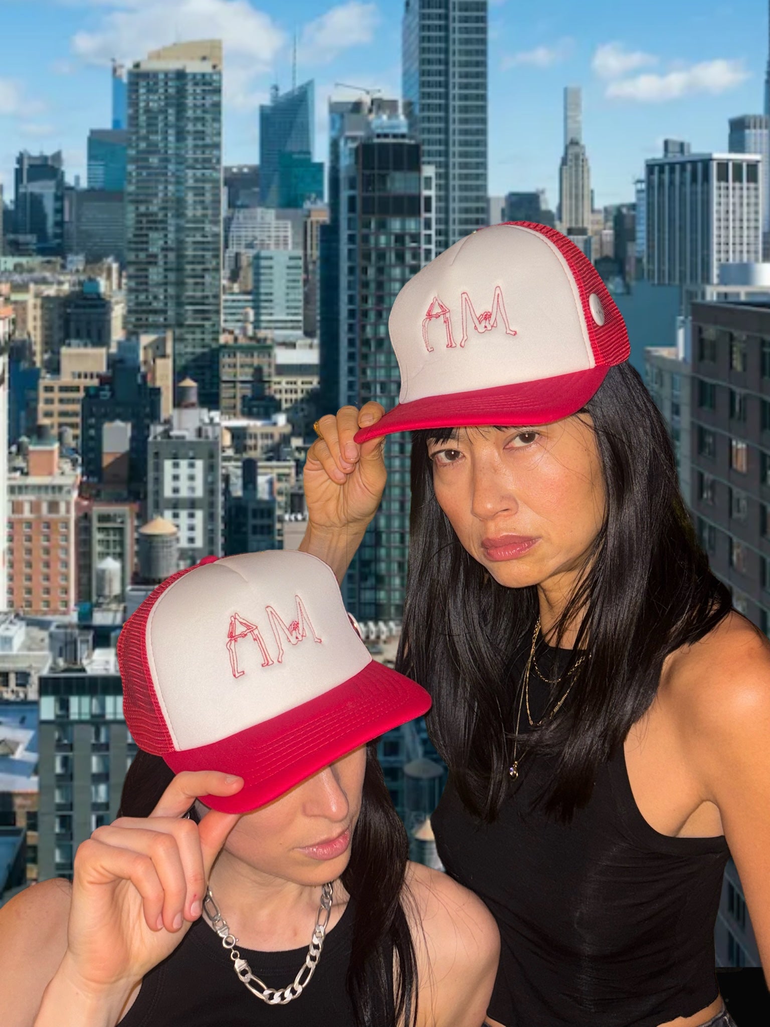 TRUCKER CAP RED