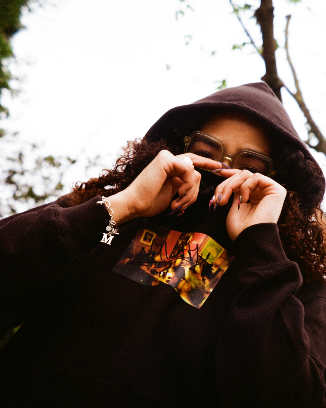 AARON ROWE BOX LOGO HOODIE