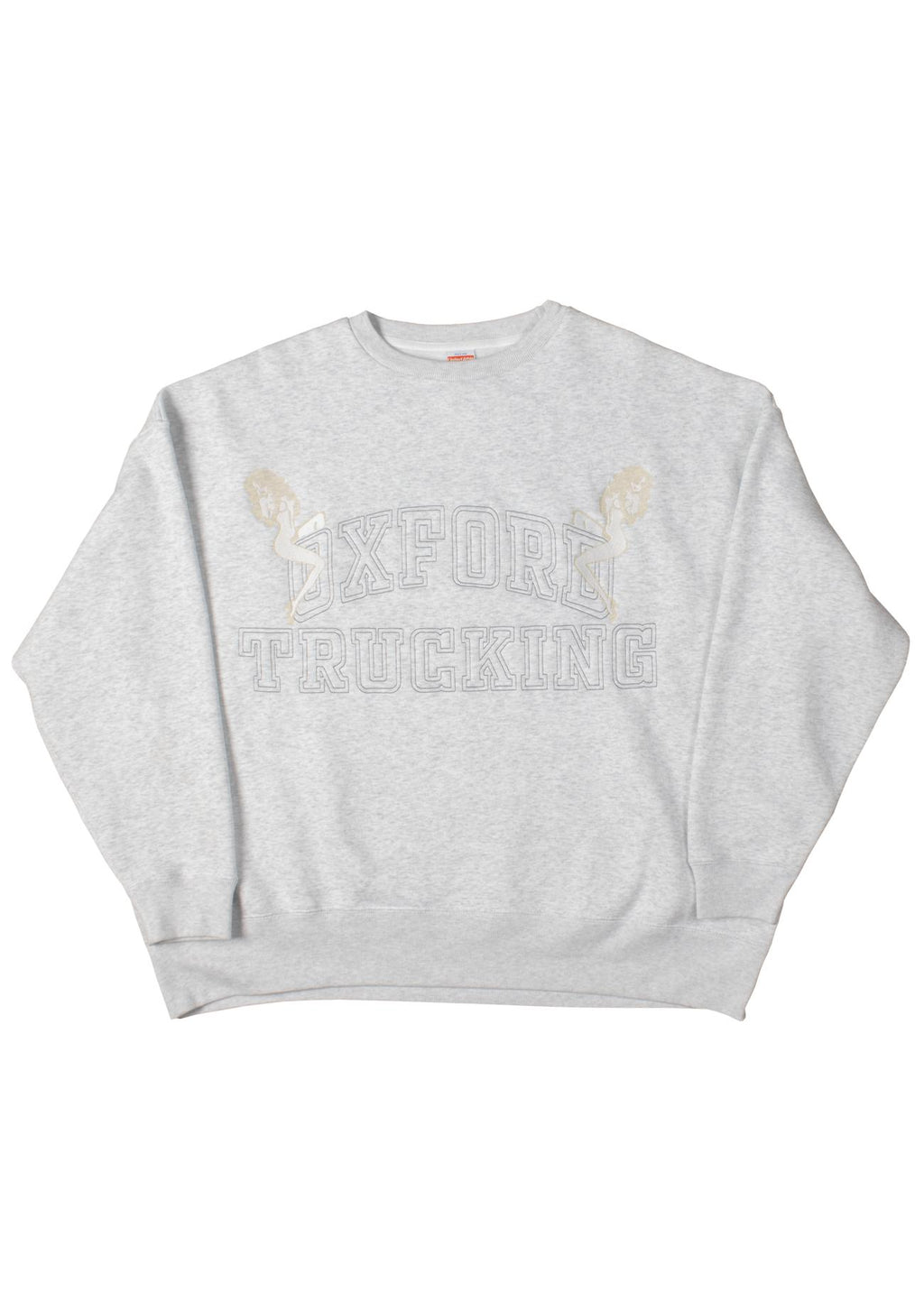 ELLA DOUGLAS - Oxford Trucking Crewneck - Ash x 1