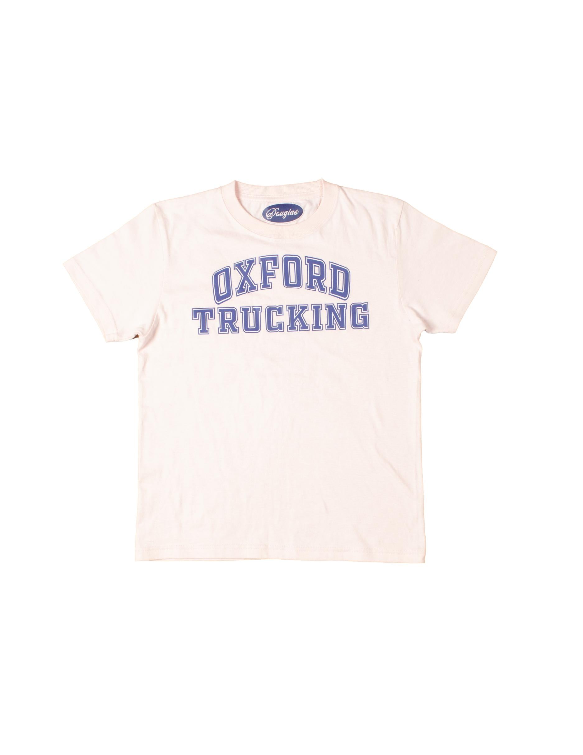 ELLA DOUGLAS - Pink Oxford Trucking Tee x 1