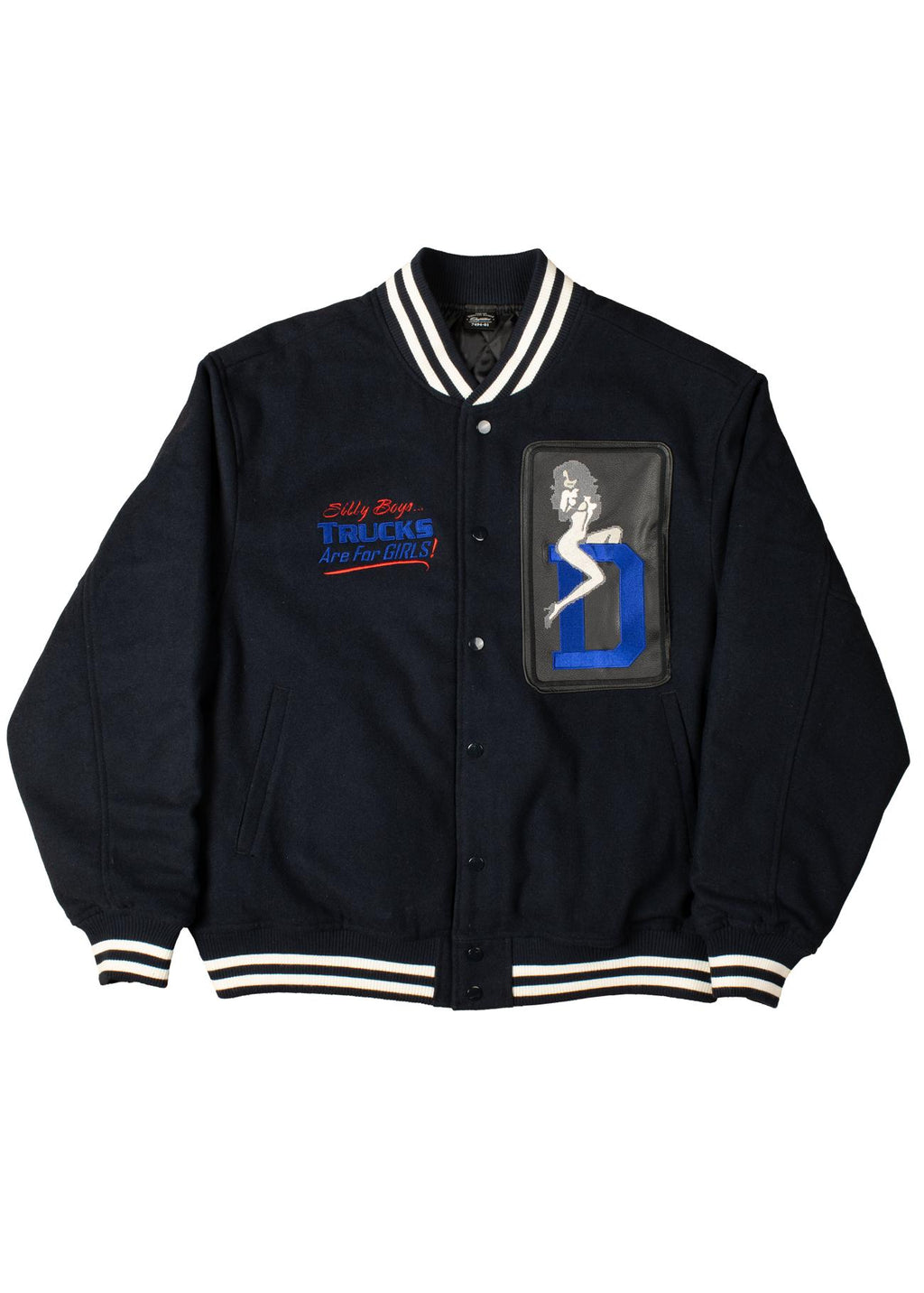 ELLA DOUGLAS - Oxford Trucking Varsity Jacket x 1