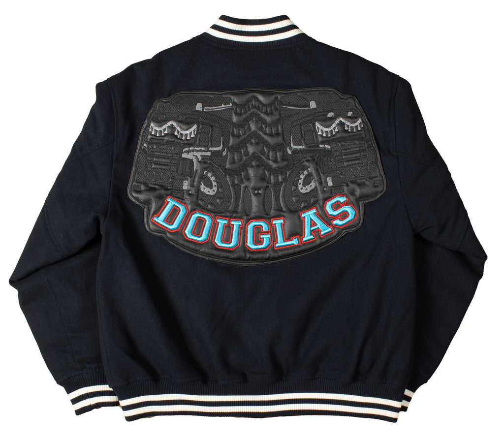 ELLA DOUGLAS - Oxford Trucking Varsity Jacket x 2