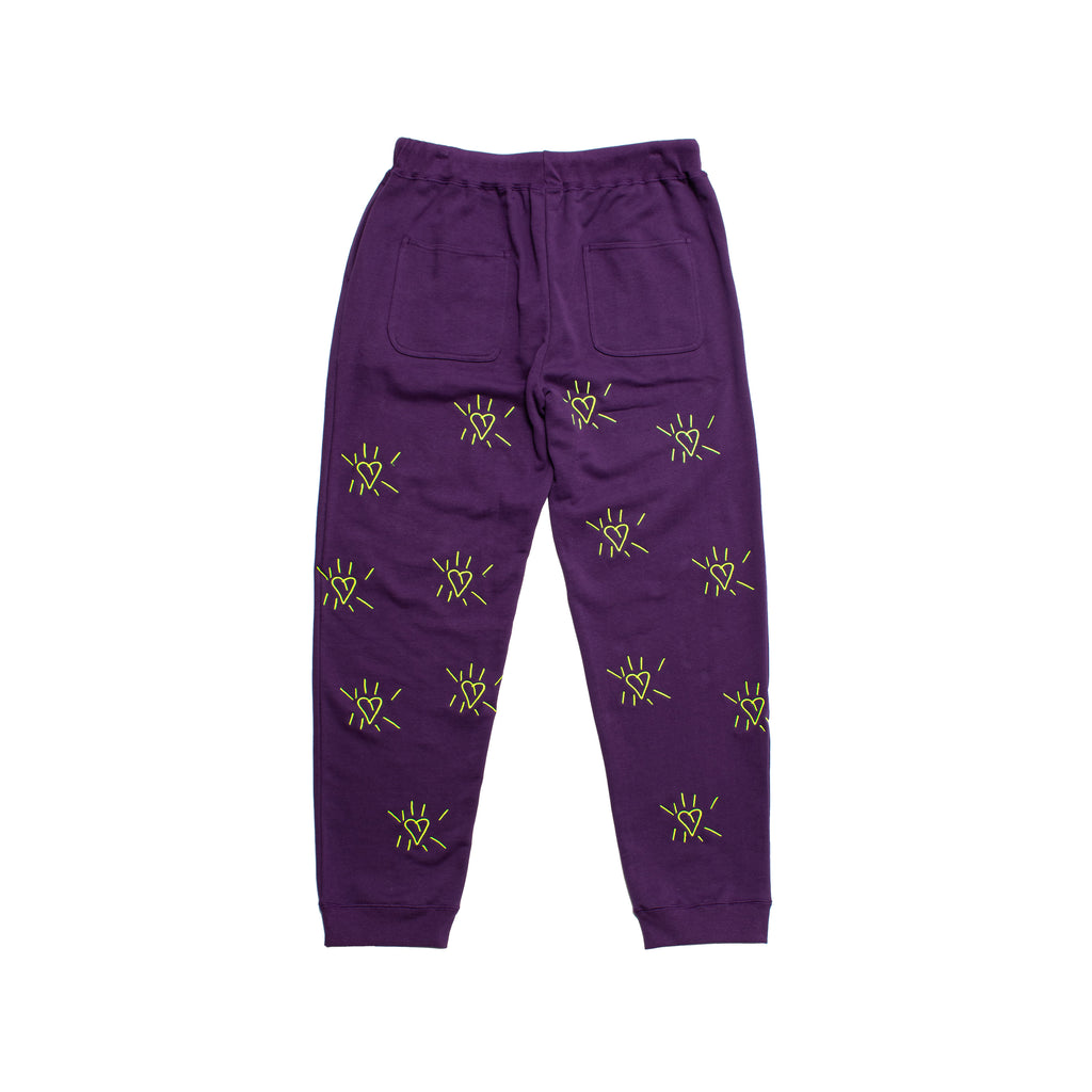 FREAKDREAM 5017 - 10.0oz sweatpants - Purple x 2