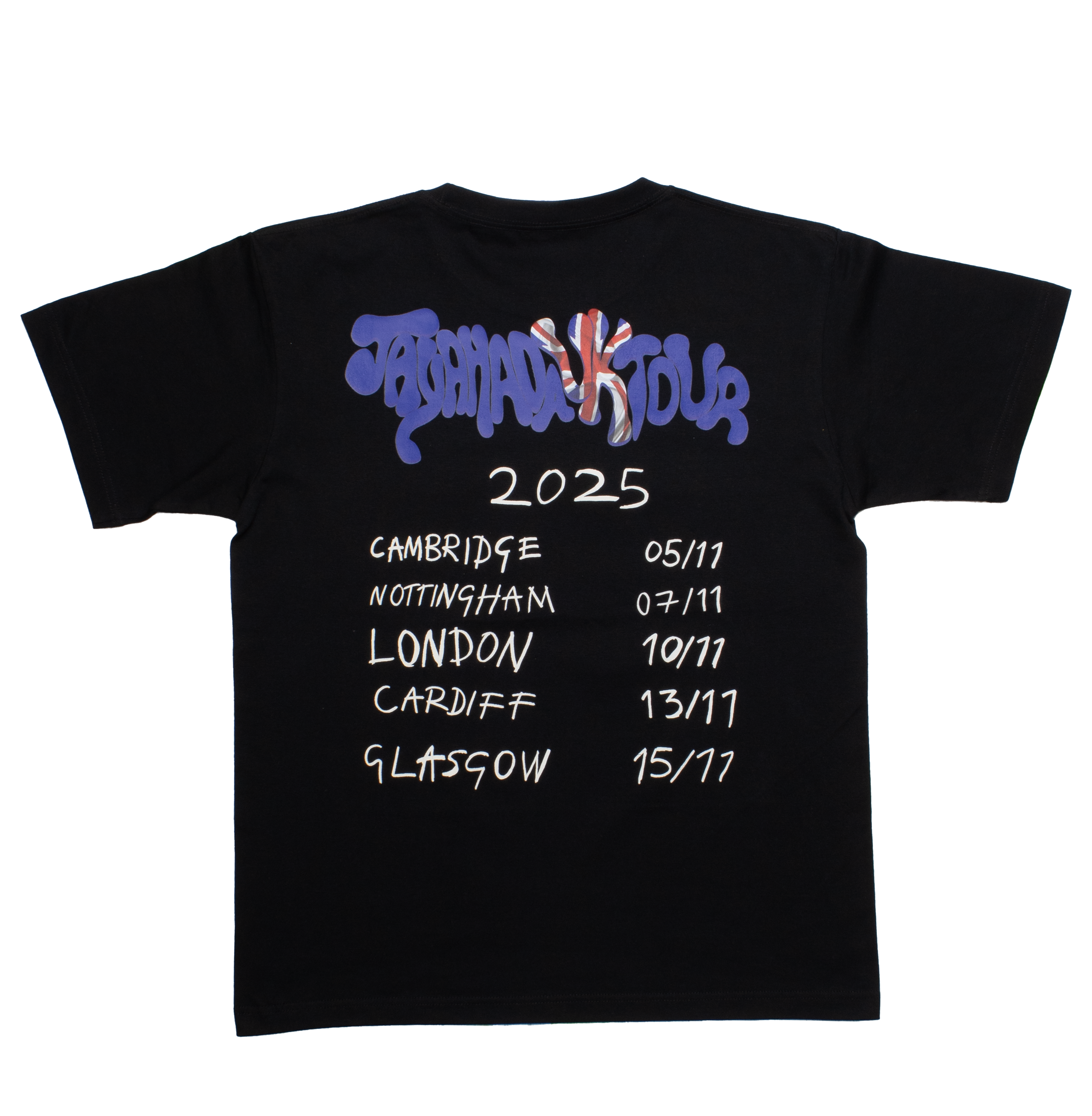 JayaHadAUKTour MERCH TEE BLACK