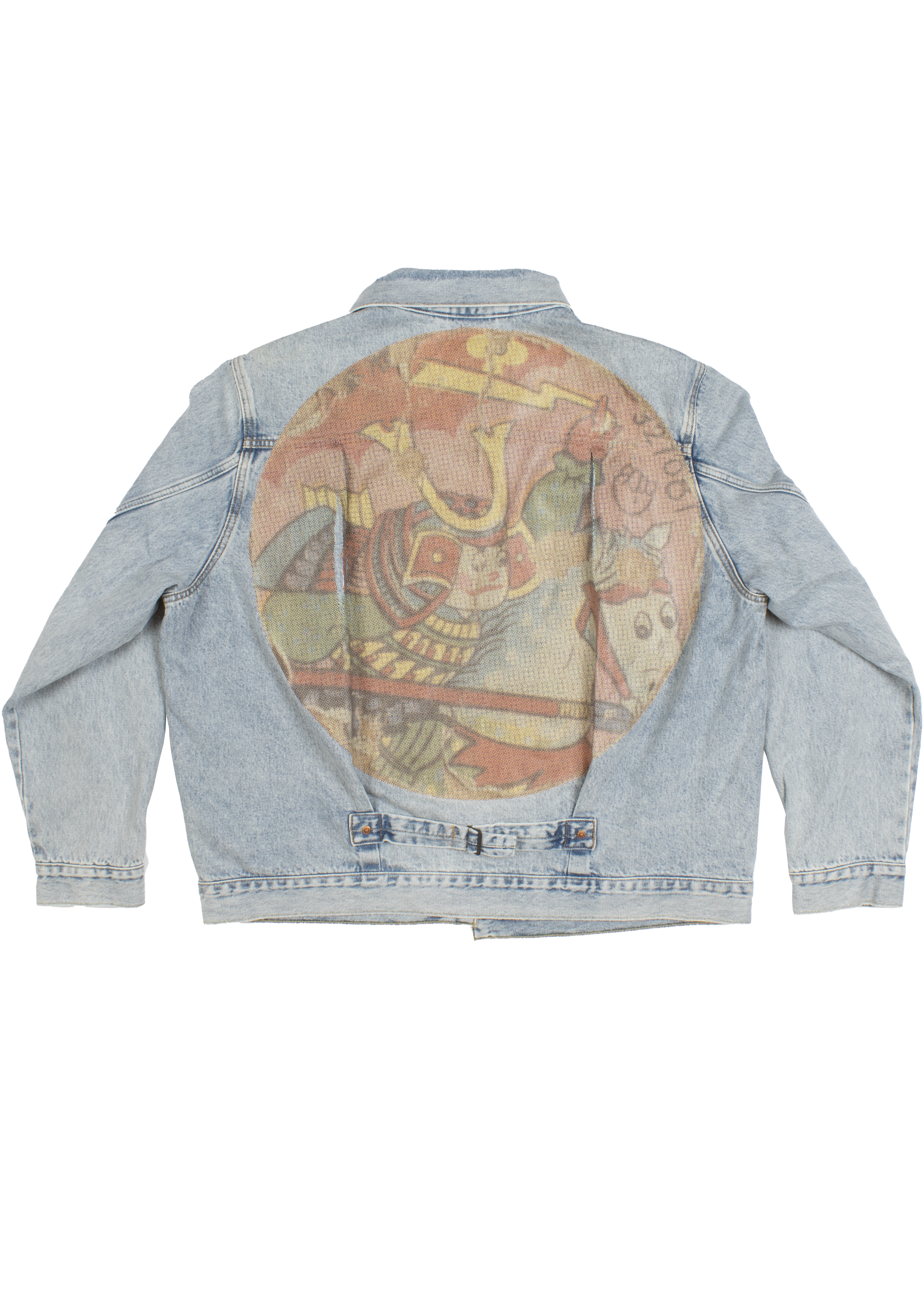 JPC005 - JPC Large Print Jean Jacket x 2