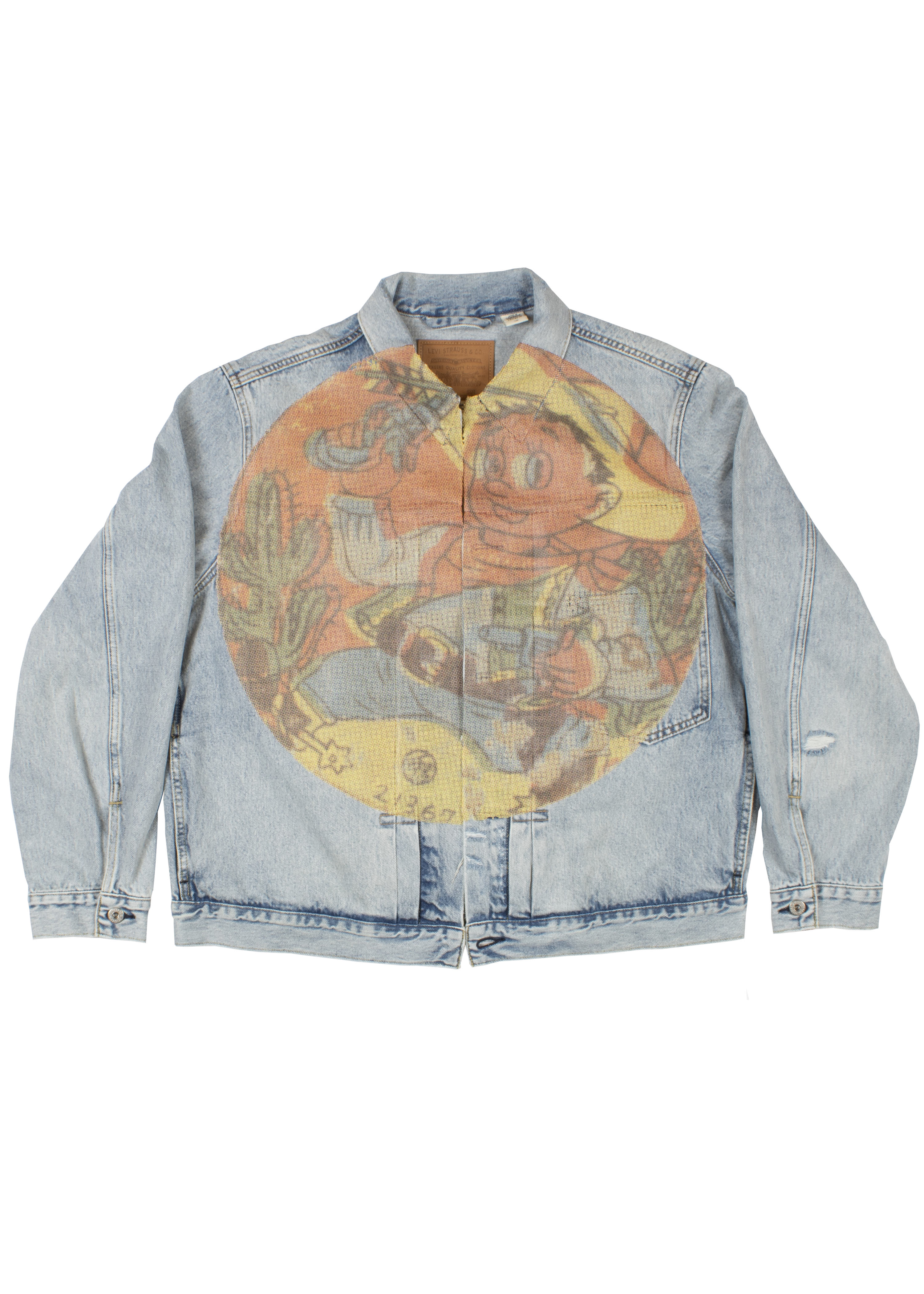 JPC005 - JPC Large Print Jean Jacket