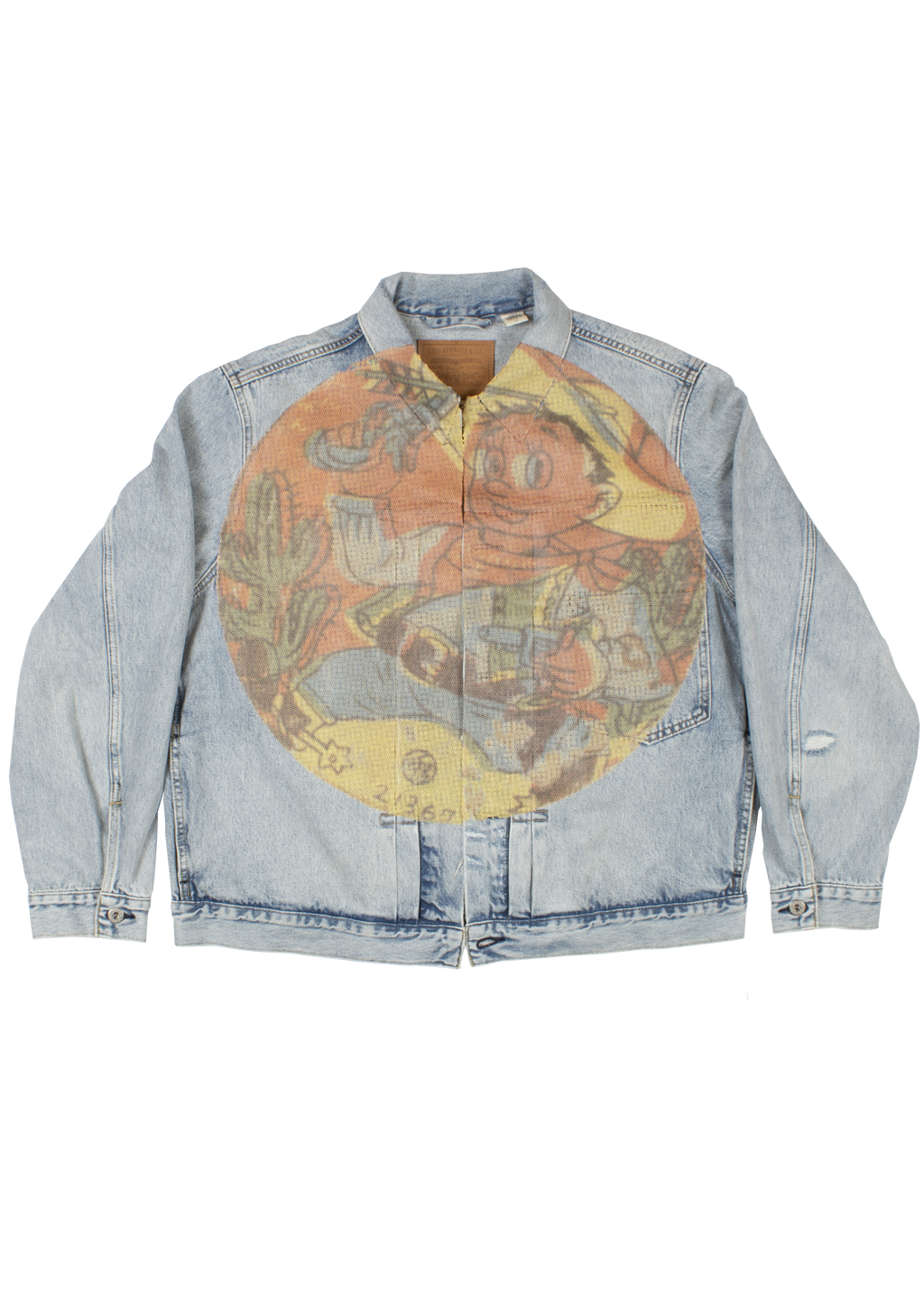 JPC005 - JPC Large Print Jean Jacket x 1