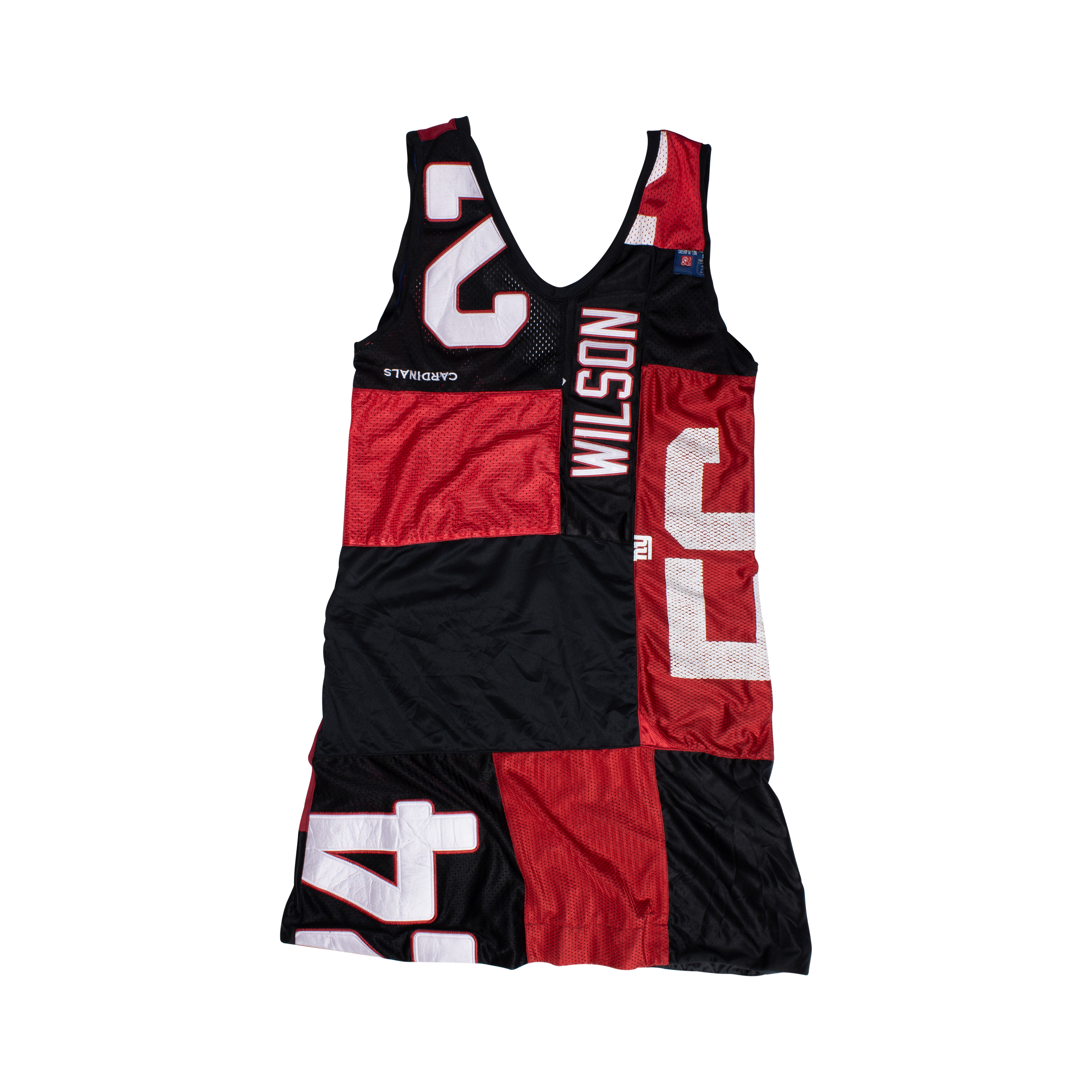 PATCHWORK JERSEY DRESS