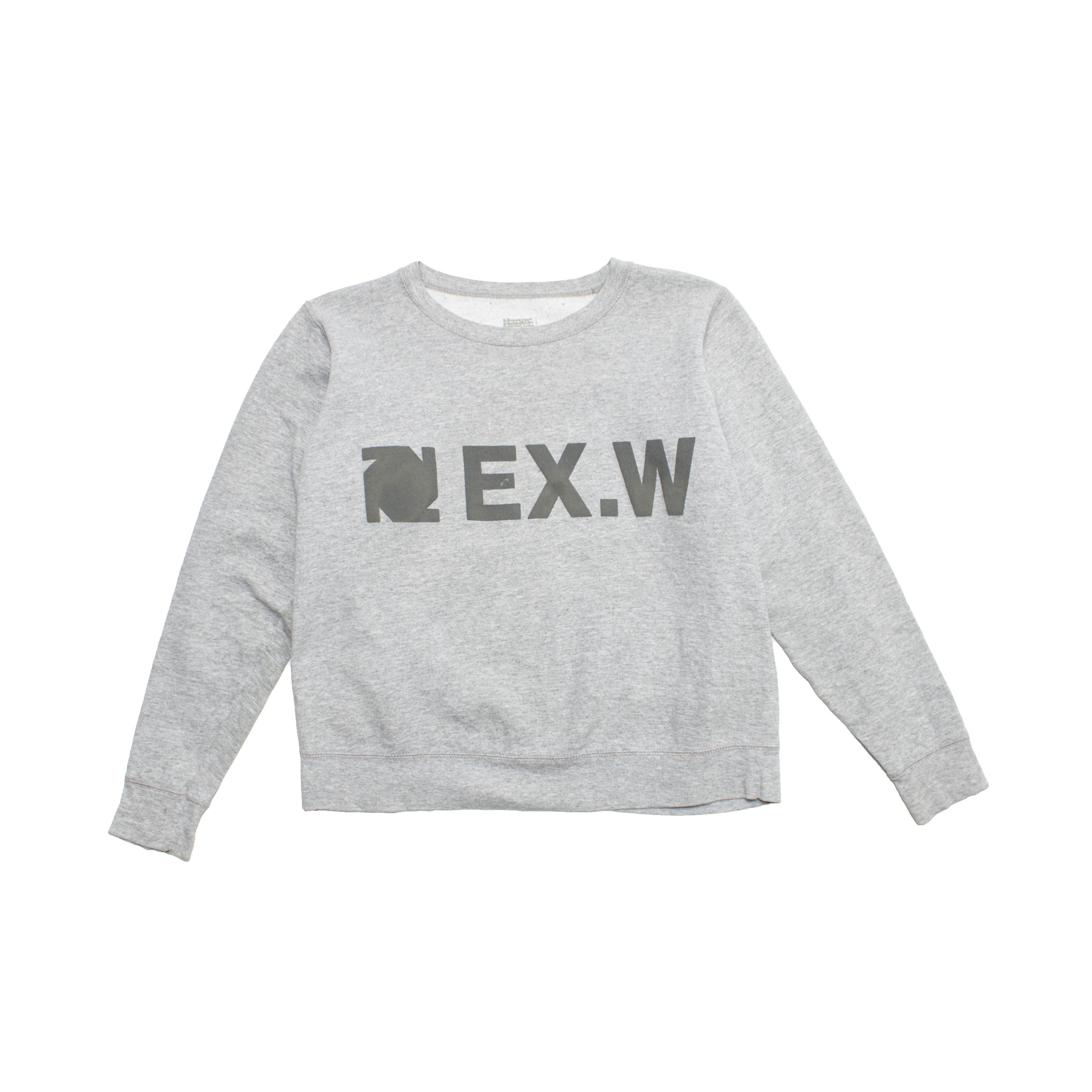 EXW - Ex Works Grey Printed Jumper x 1