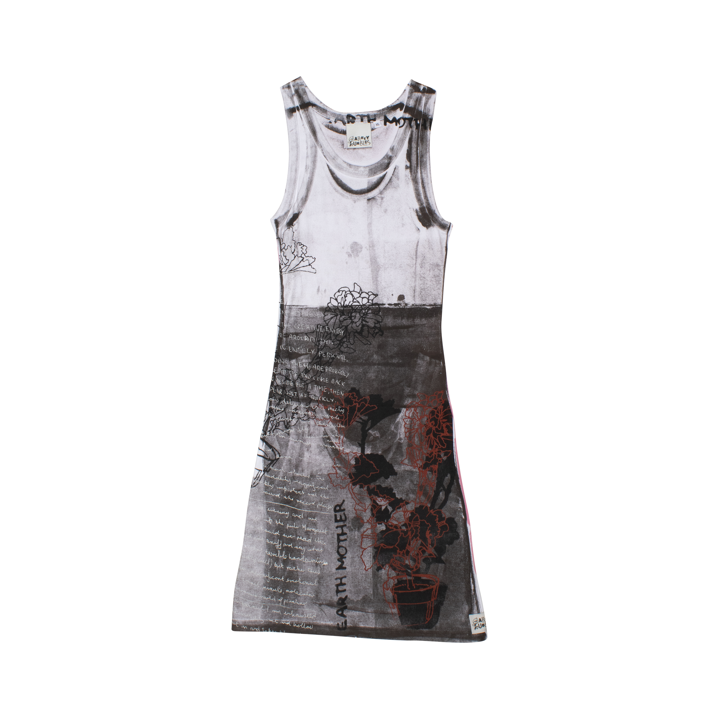 BABY RIB TANK DRESS