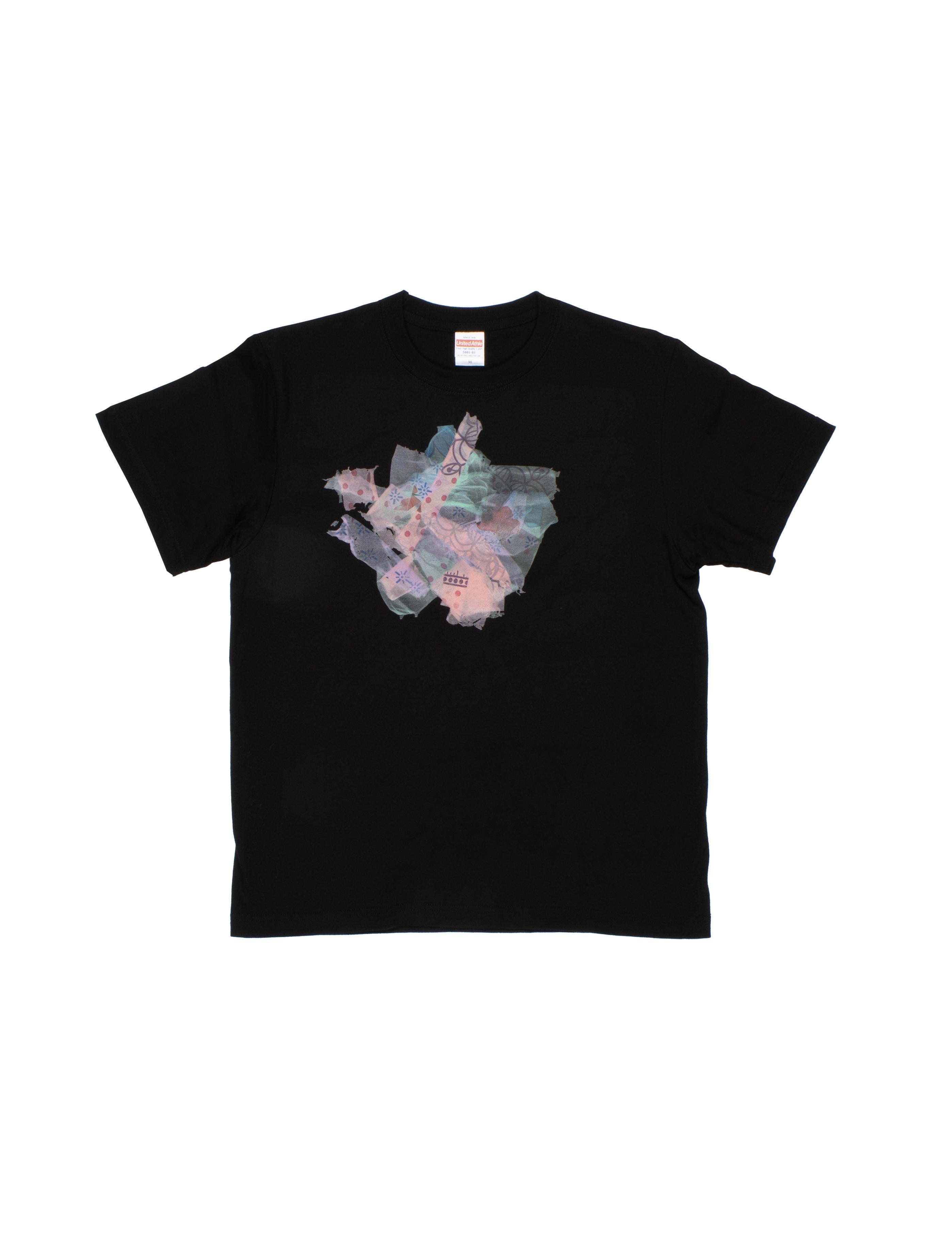 SF005 - Plastic Bouquet Tee: Black x 1