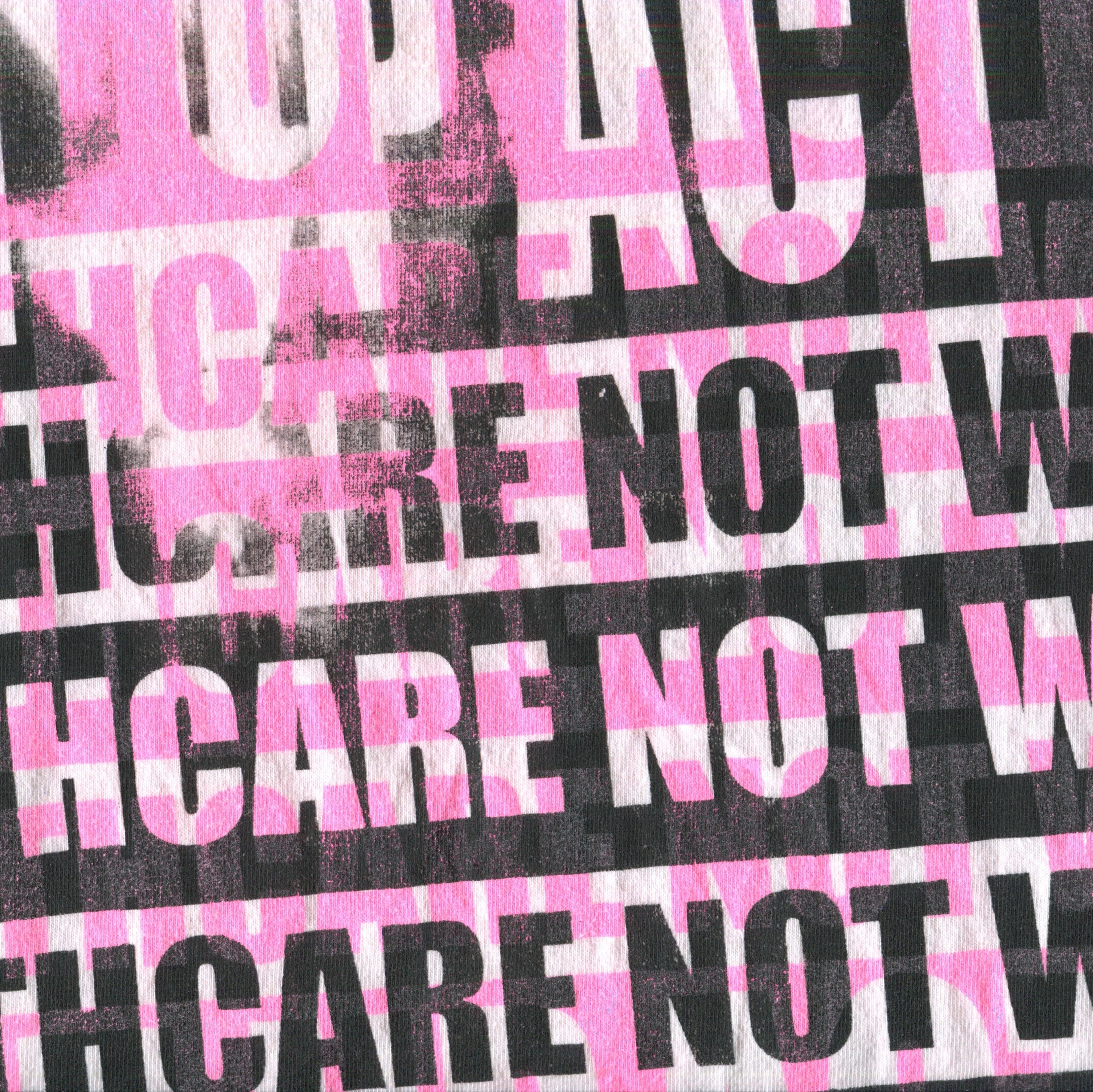 10F1 HEALTH CARE NOT WARFARE TEE