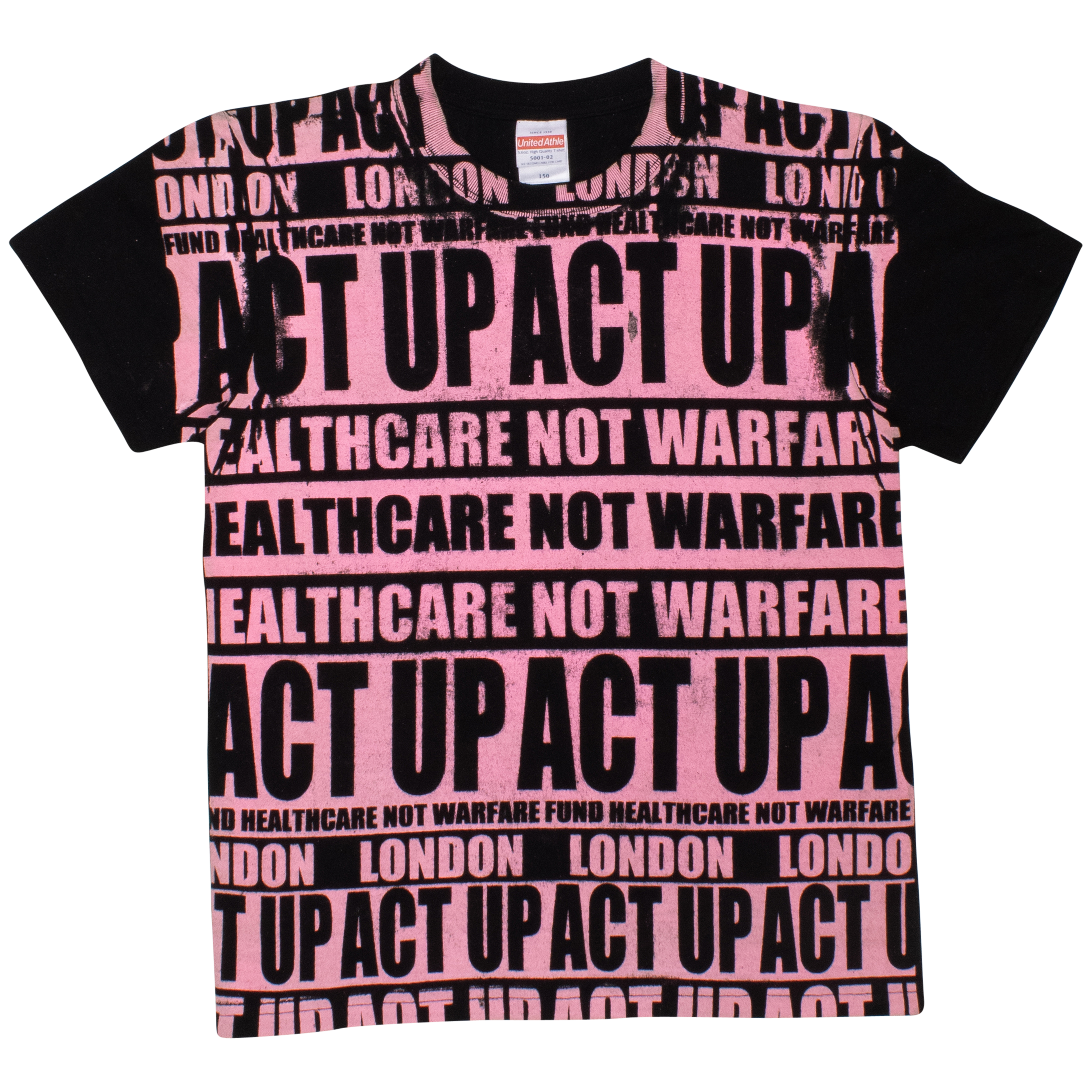 HEALTHCARE ALL OVER BABY TEE PINK INVERT
