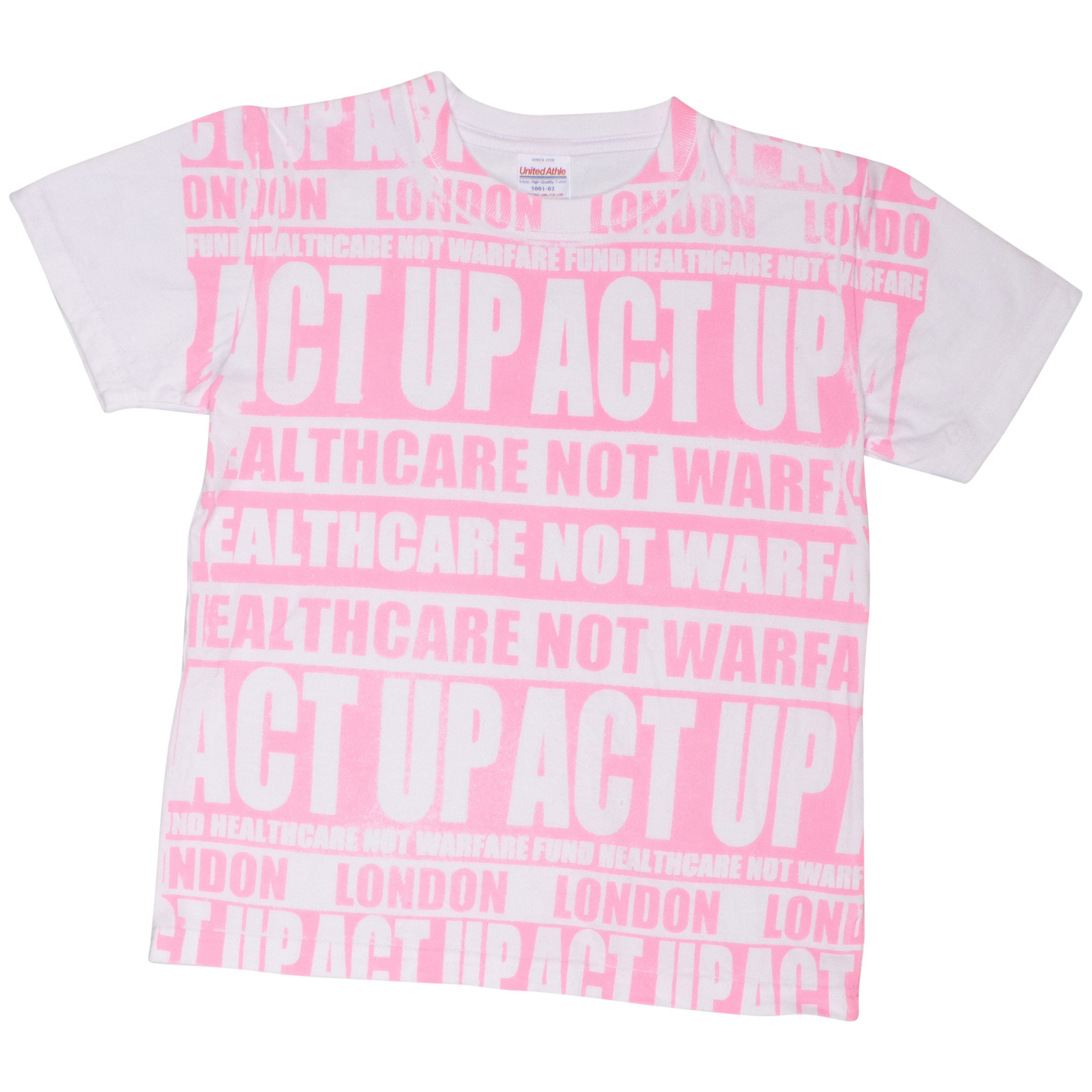 HEALTHCARE ALL OVER BABY TEE PINK