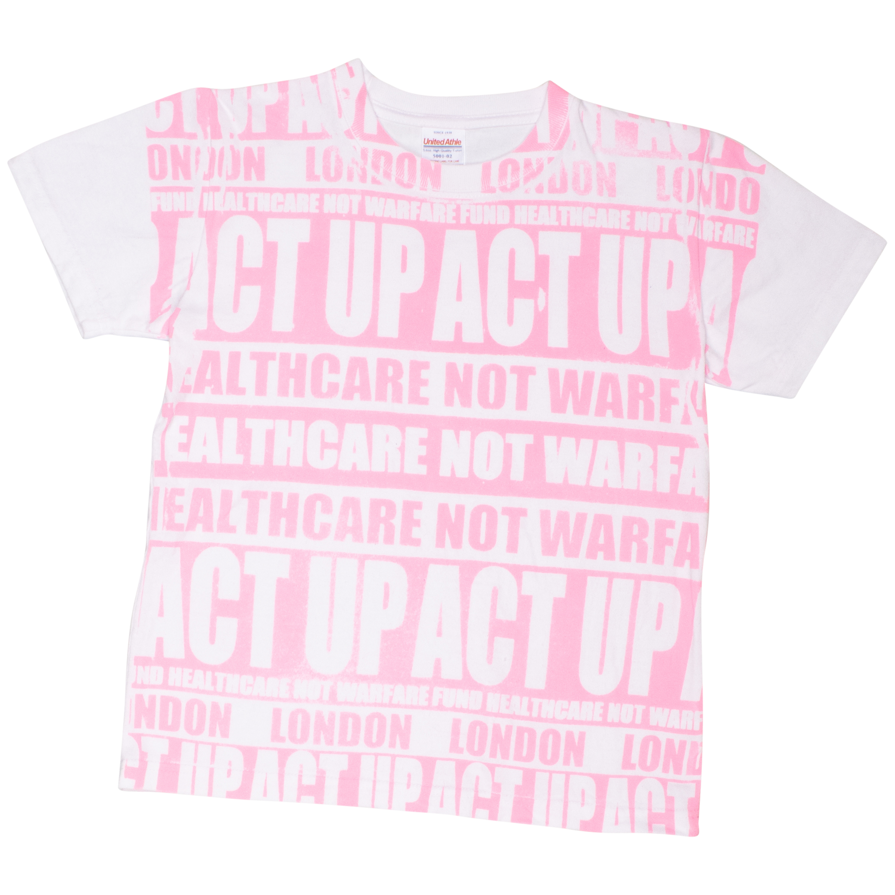 HEALTHCARE ALL OVER BABY TEE PINK