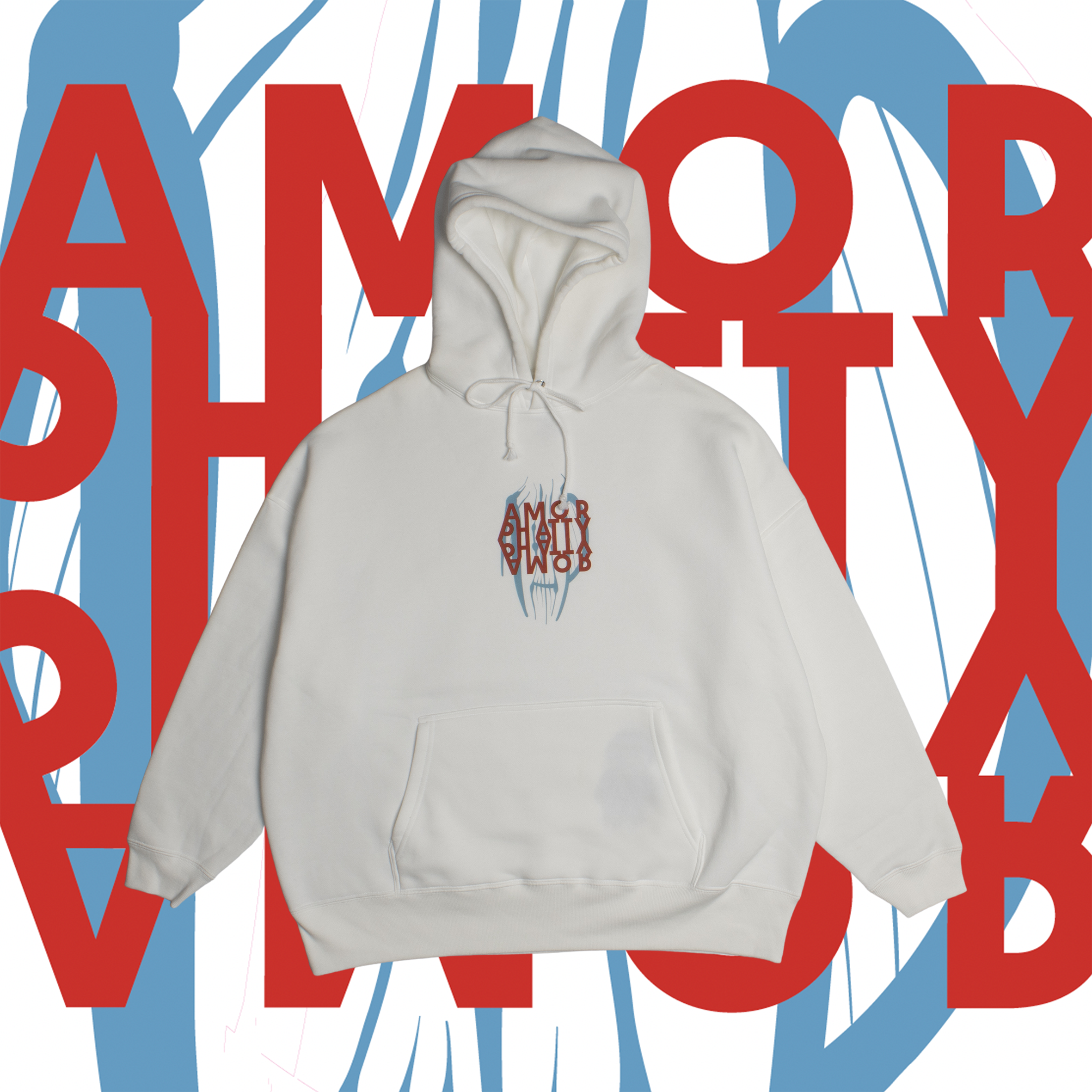 WHITE / BLUE / RED LOGO