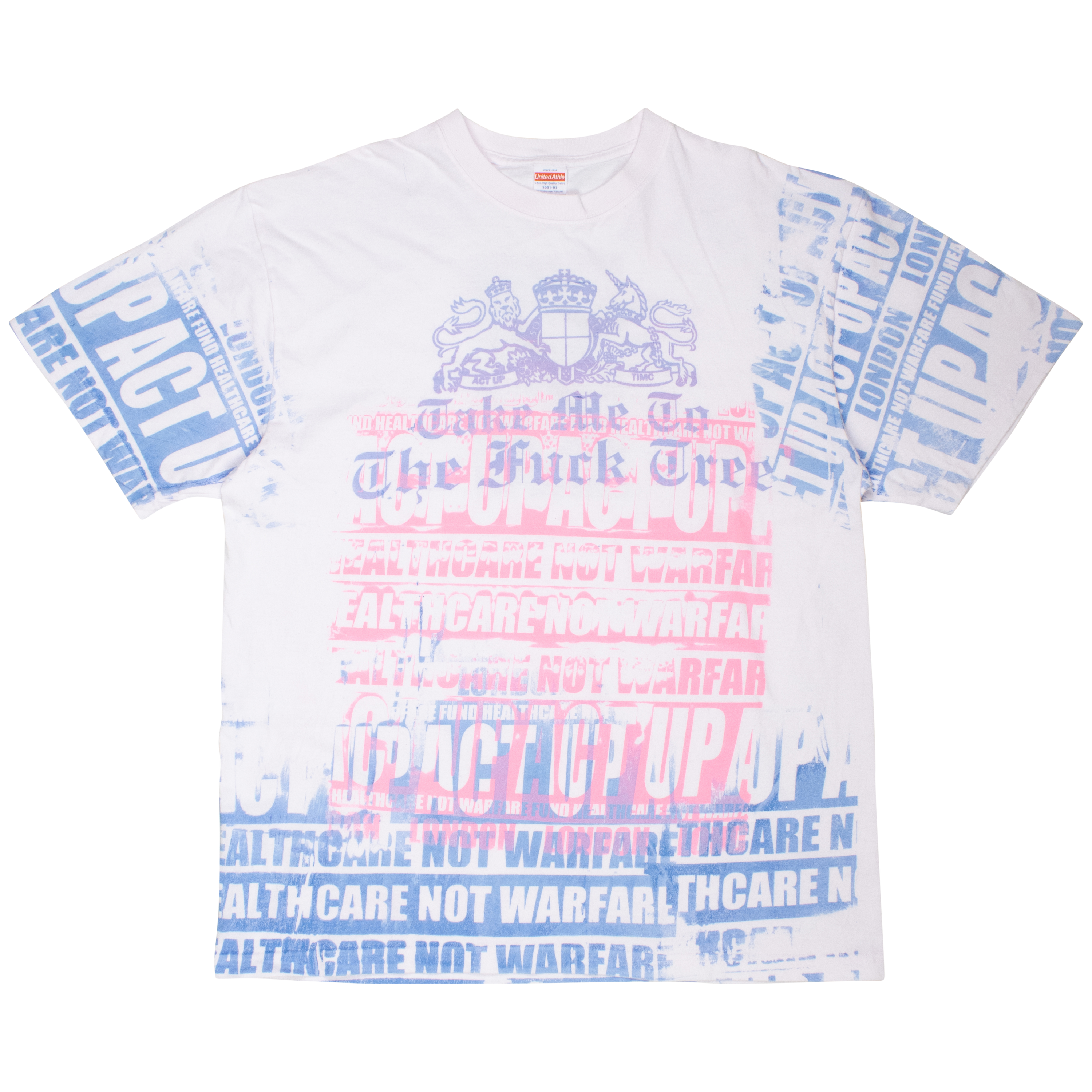 10F1 HEALTH CARE NOT WARFARE TEE