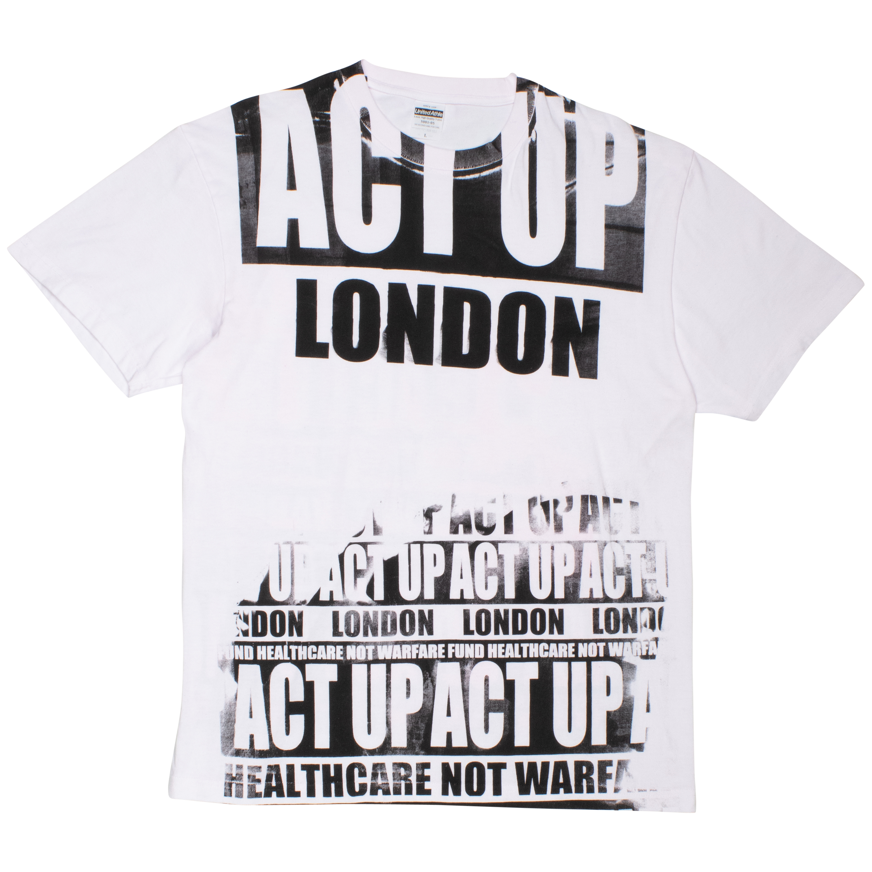 10F1 HEALTH CARE NOT WARFARE TEE