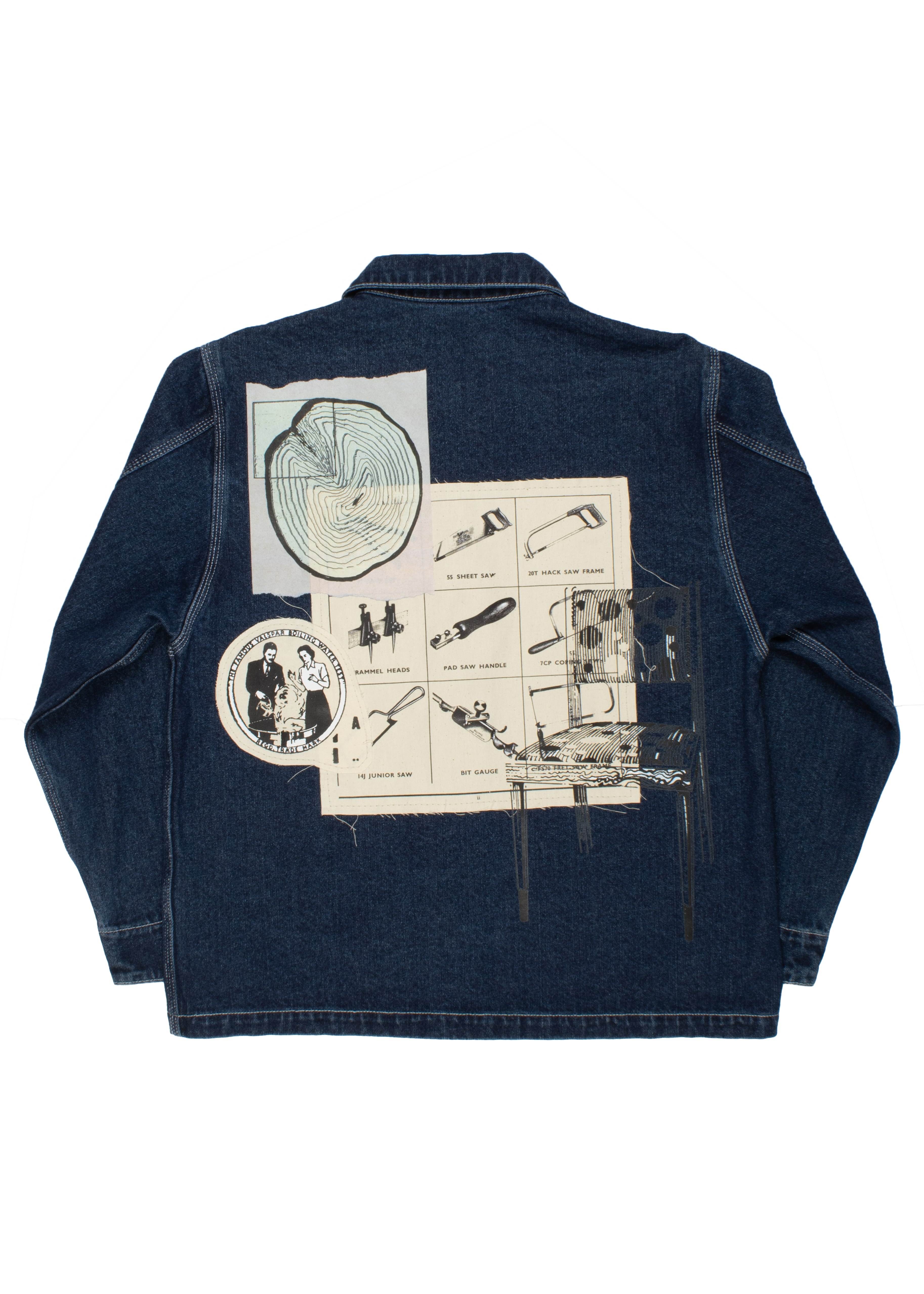 WW002 - Woodwork Denim Jacket: 1 x 2