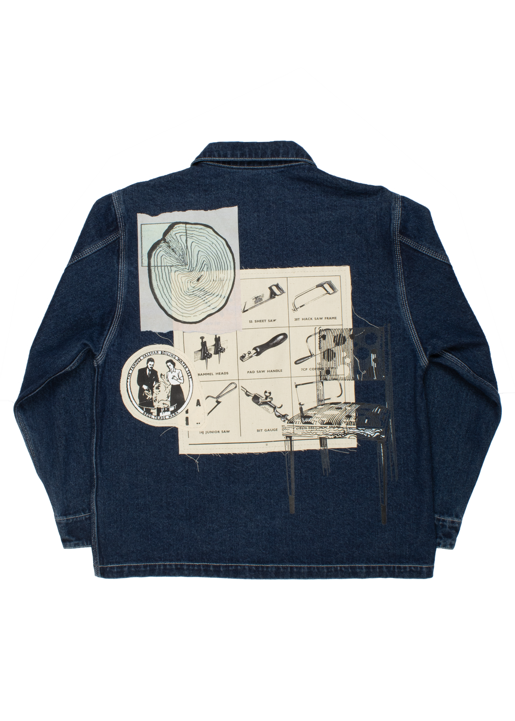 WW002 - Woodwork Denim Jacket: 1 x 2