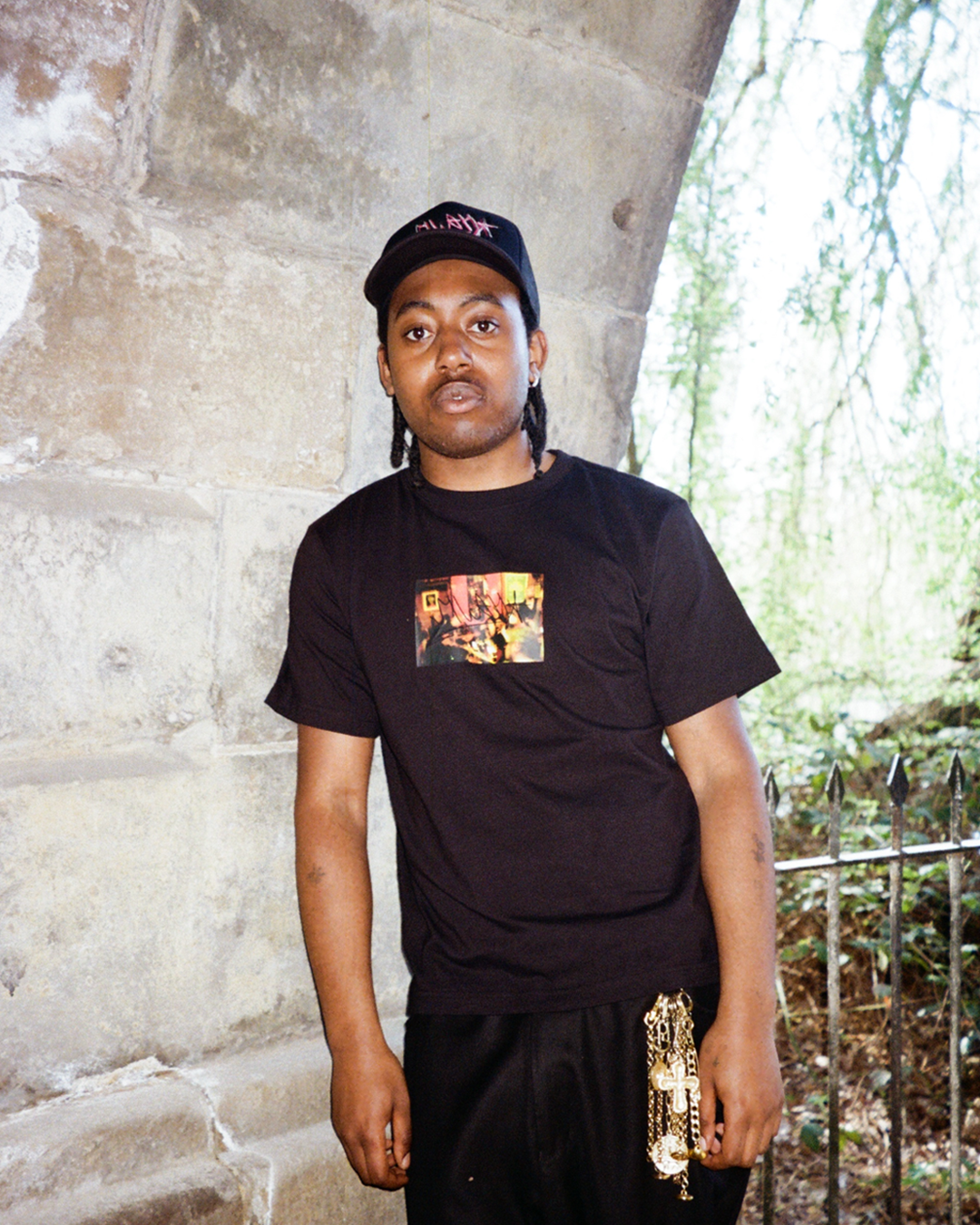 AARON ROWE BOX LOGO T-SHIRT