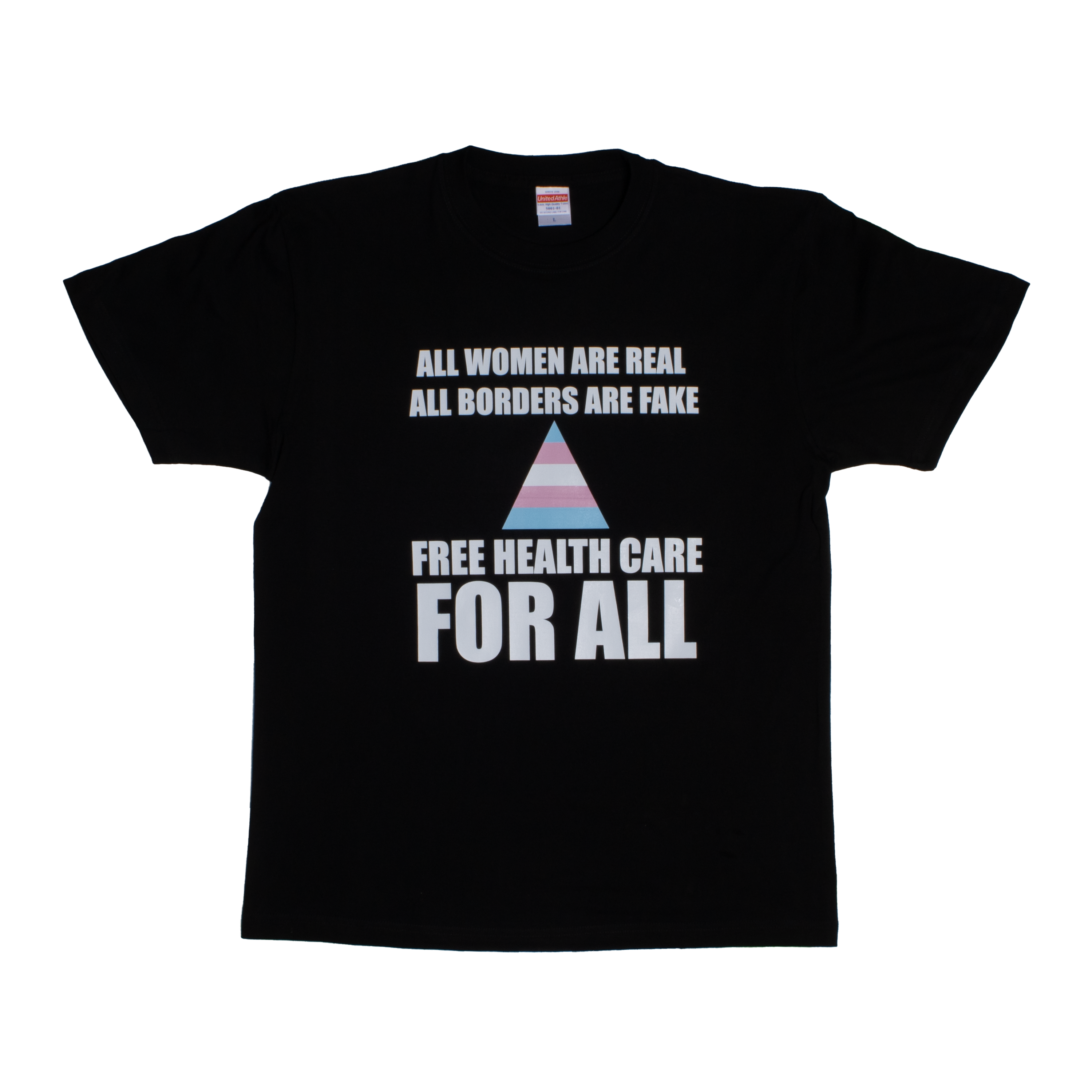 HEALTH CARE FOR ALL TEE black