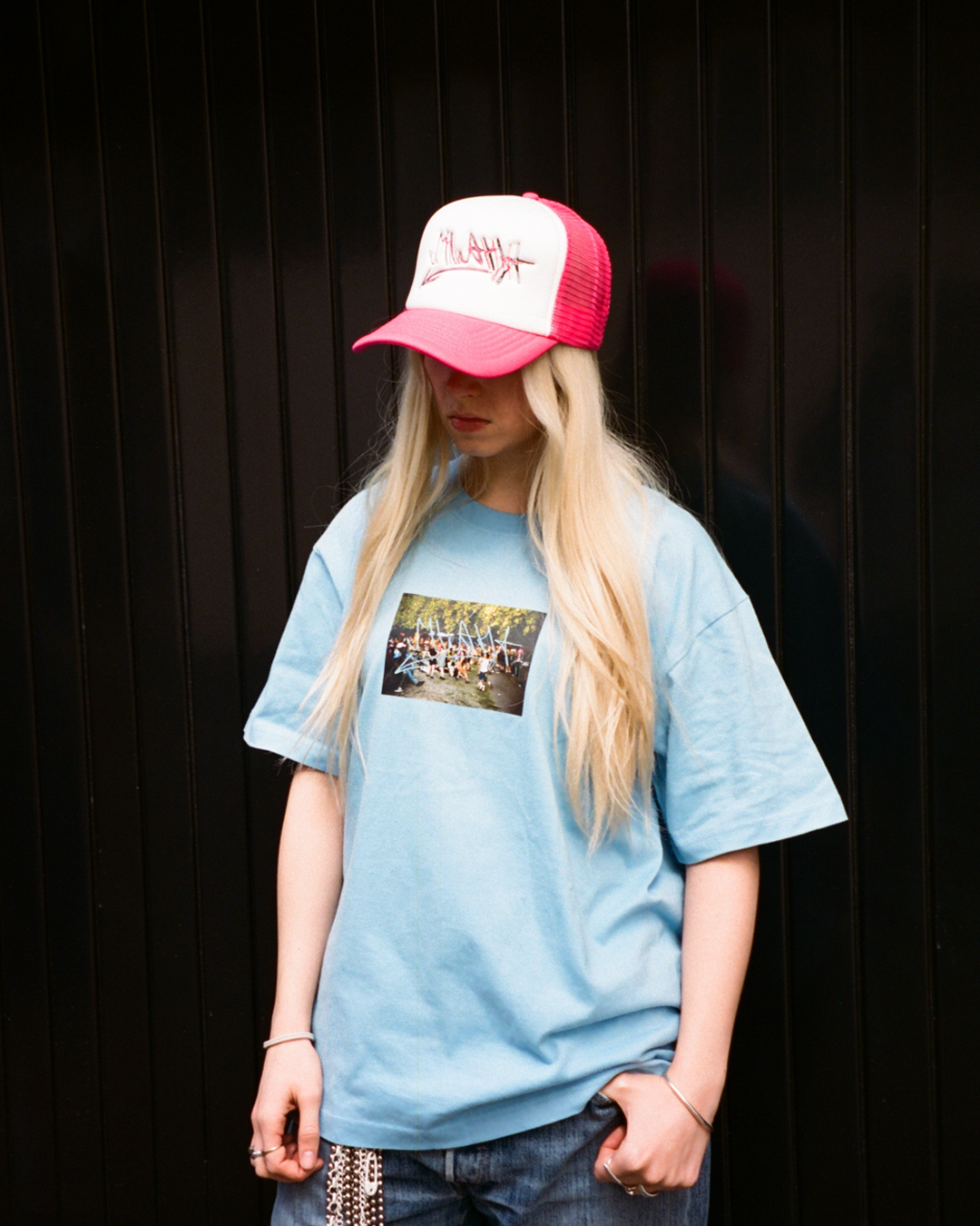 MEANWHILE BOX LOGO T-SHIRT