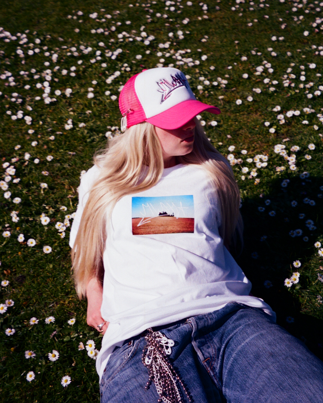 LONE HOUSE BOX LOGO T-SHIRT
