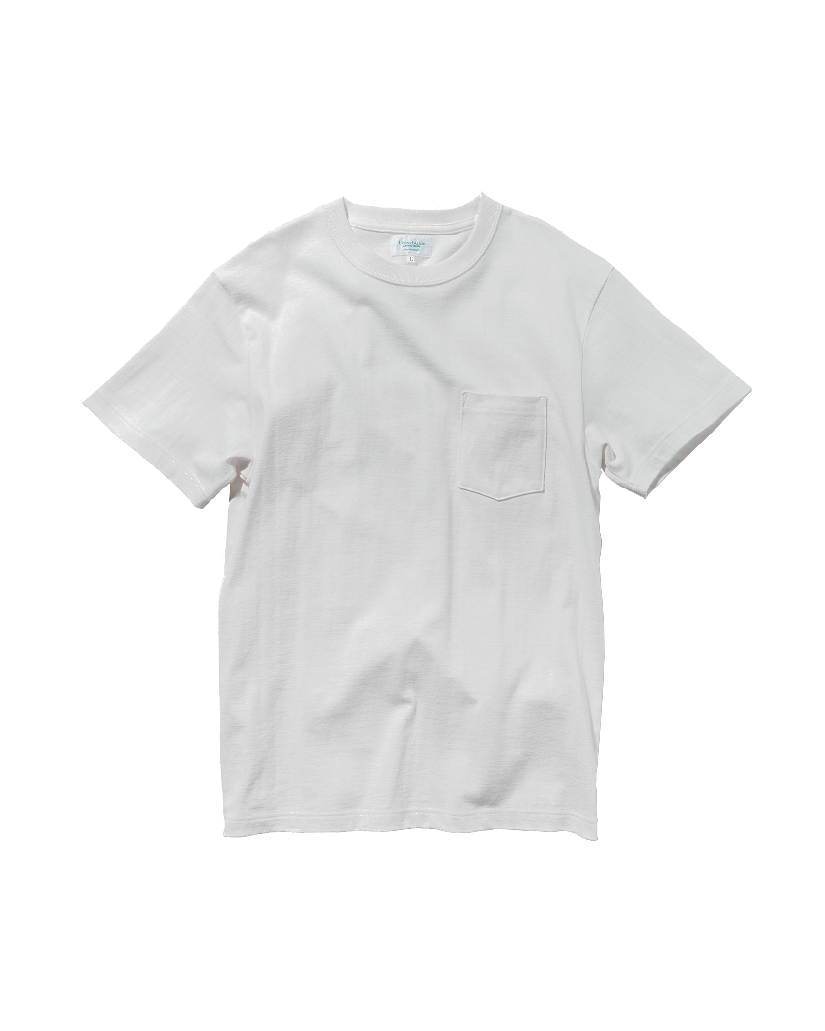 80002 - Japan Made - Standard Fit T-shirt (with pocket) - White x 1