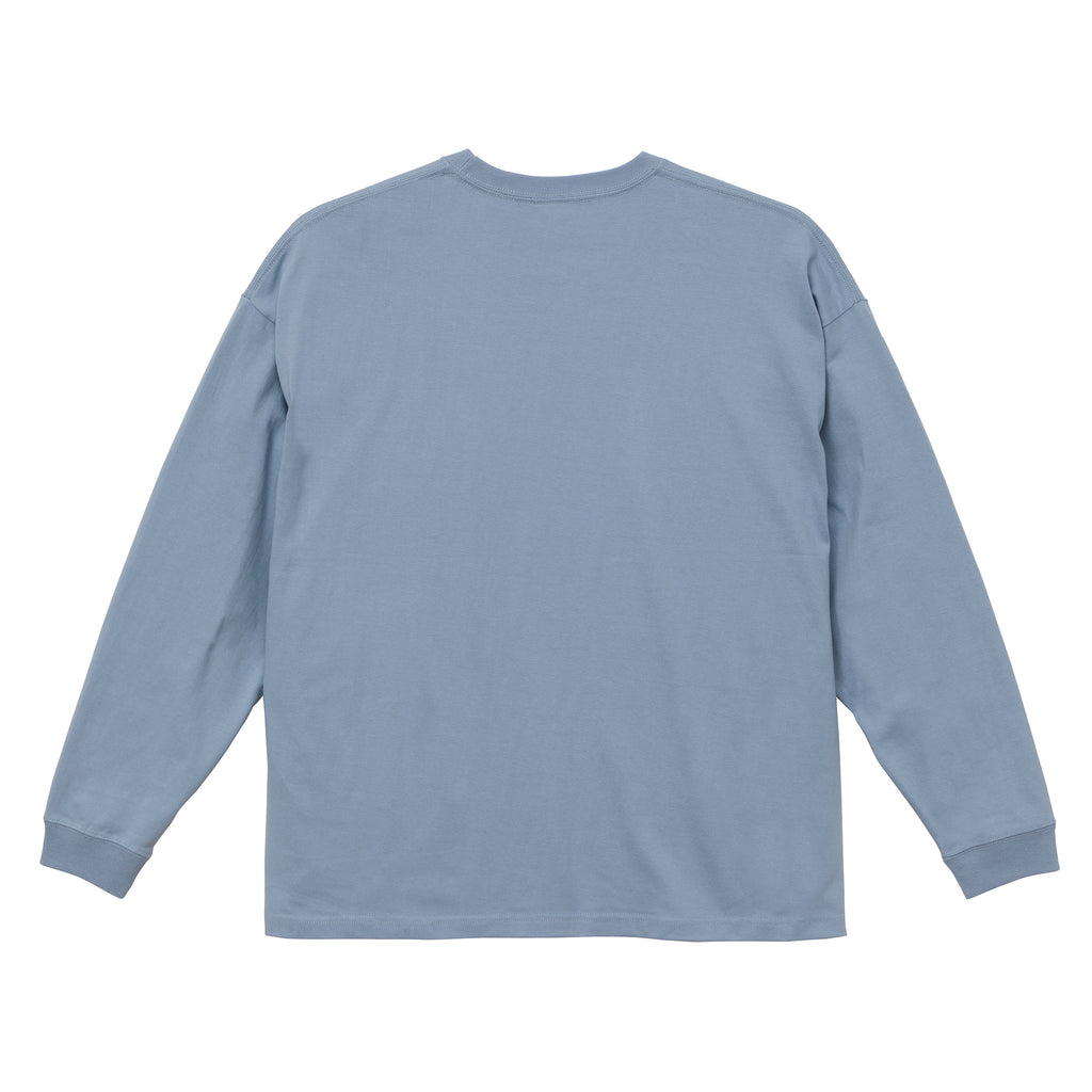 5509 -5.6oz Big Silhouette LS T-shirt - Acid Blue x 1