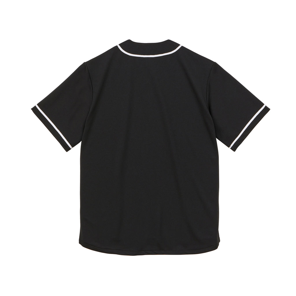 5982 - 4.1 Oz Dry Baseball Shirt - Black/White x 2