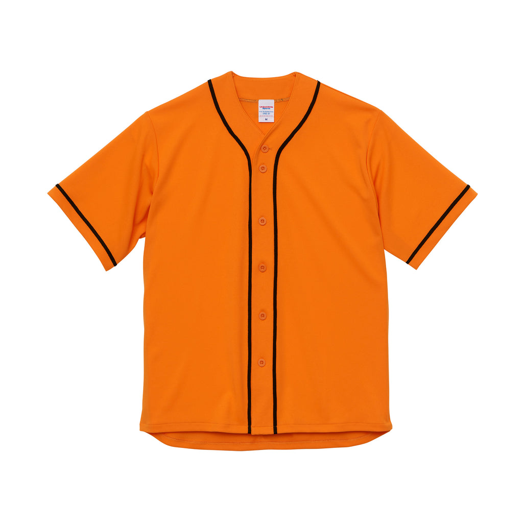 5982 - 4.1 Oz Dry Baseball Shirt - Orange/Black x 1