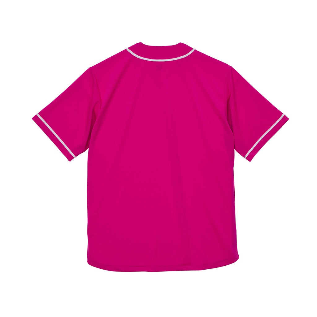 5982 - 4.1 Oz Dry Baseball Shirt - Pink/White x 2