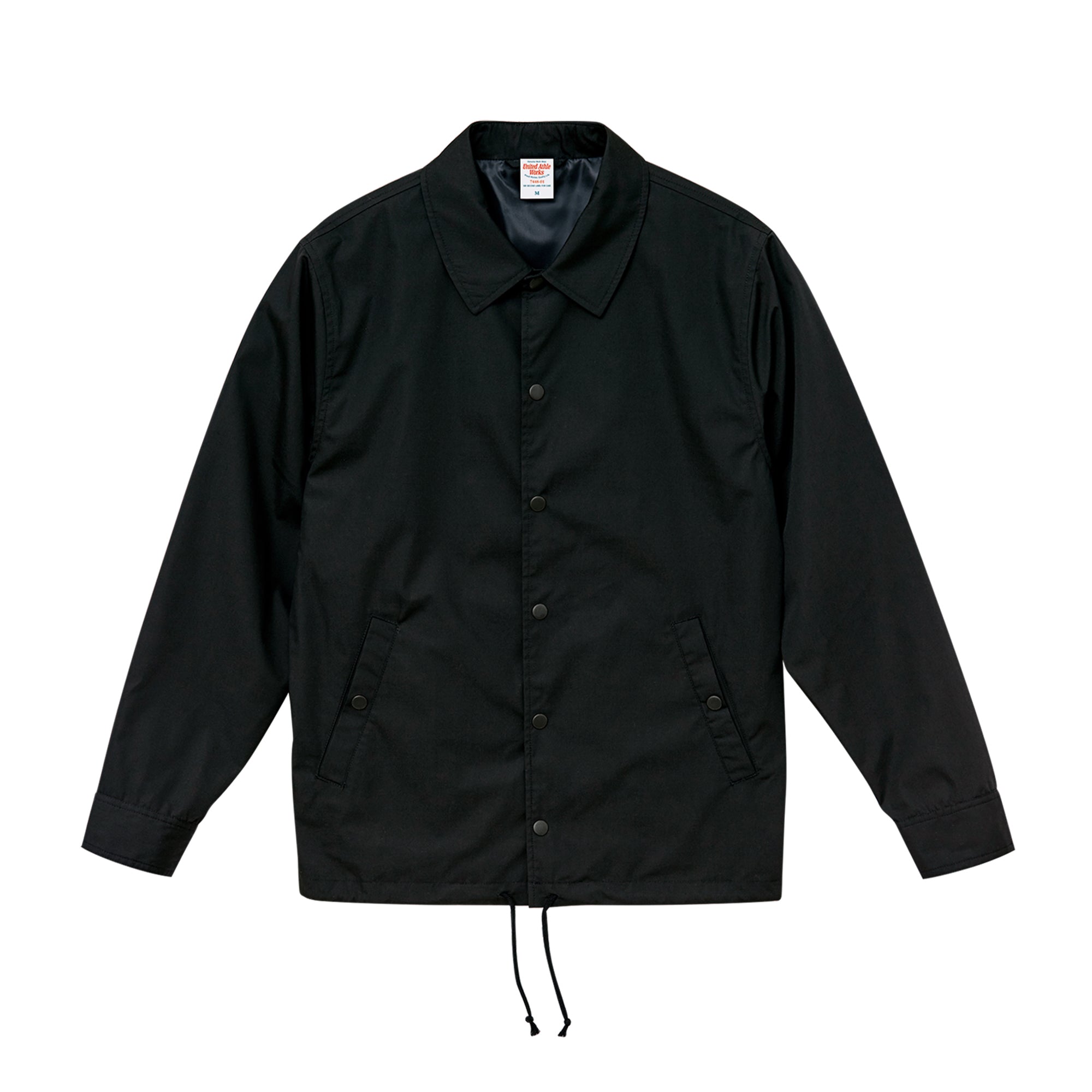 7448 - Lined Coach jacket (water repellent) - Black x 1