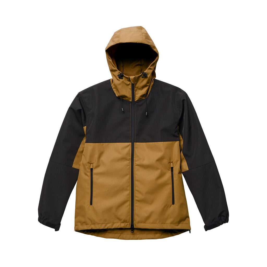 7489 - Switching shell parka - Coyote Brown / Black x 1