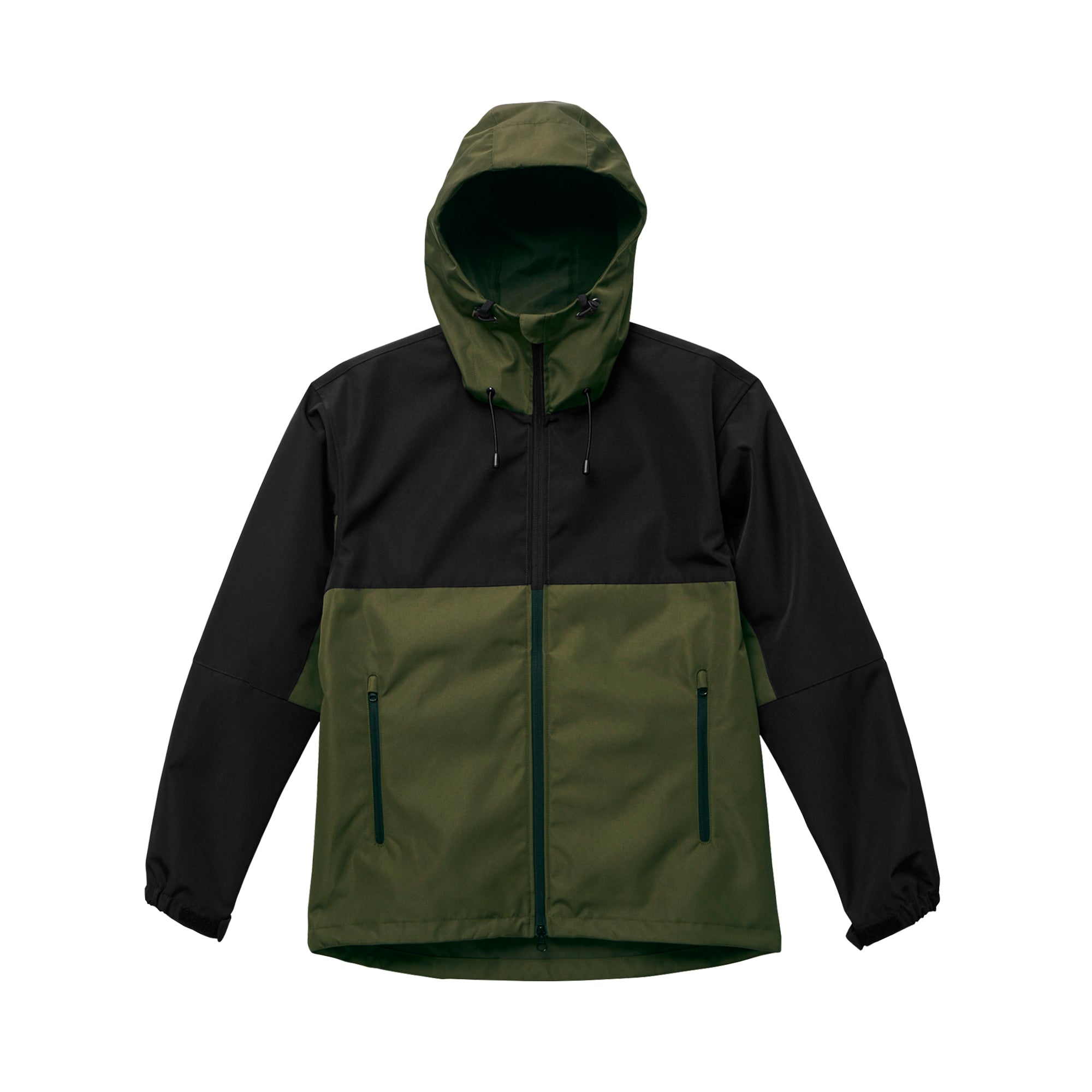 7489 - Switching shell parka - Olive/Black x 1