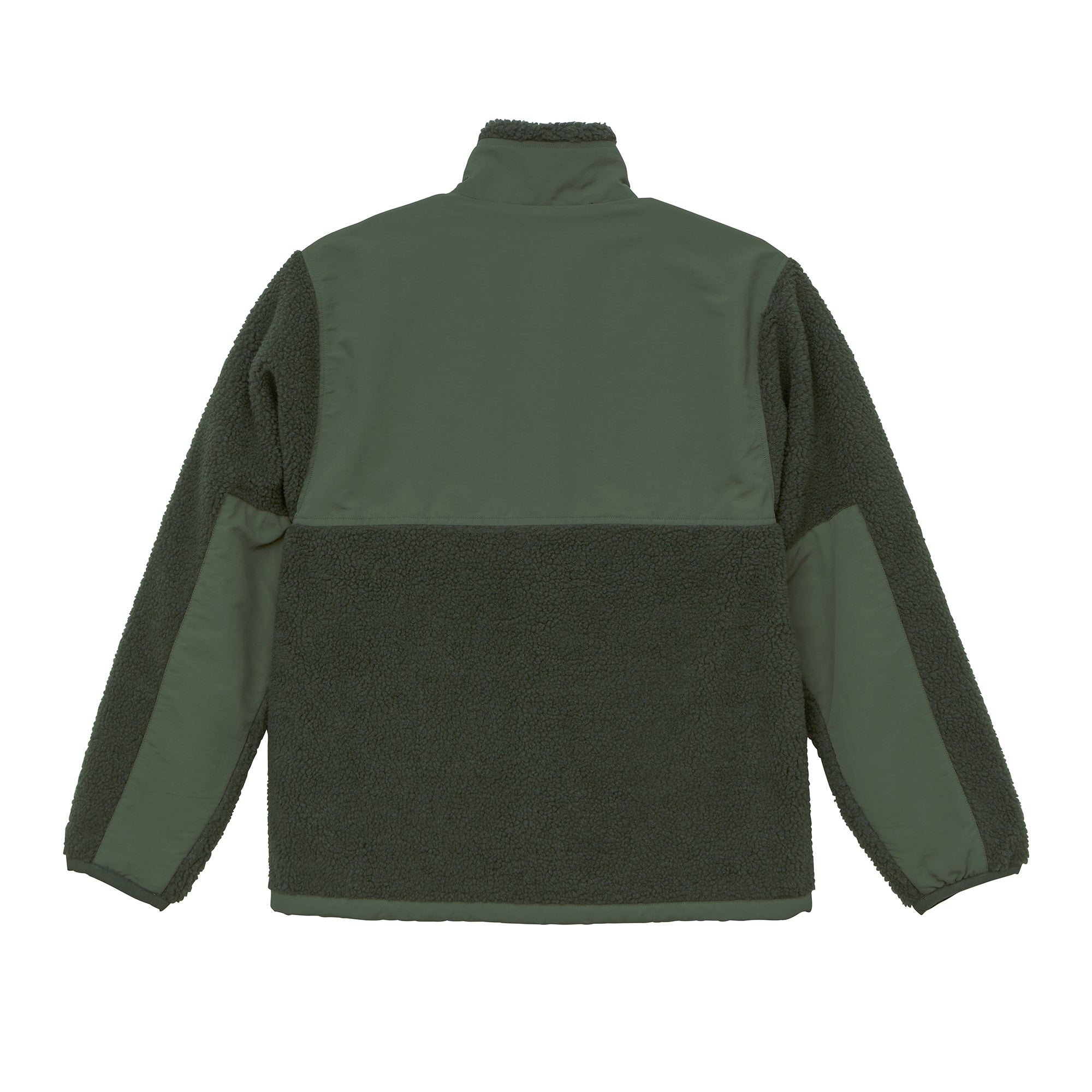 7495 - Sherpa Fleece Zip Jacket  - Deep Forest Green x 2