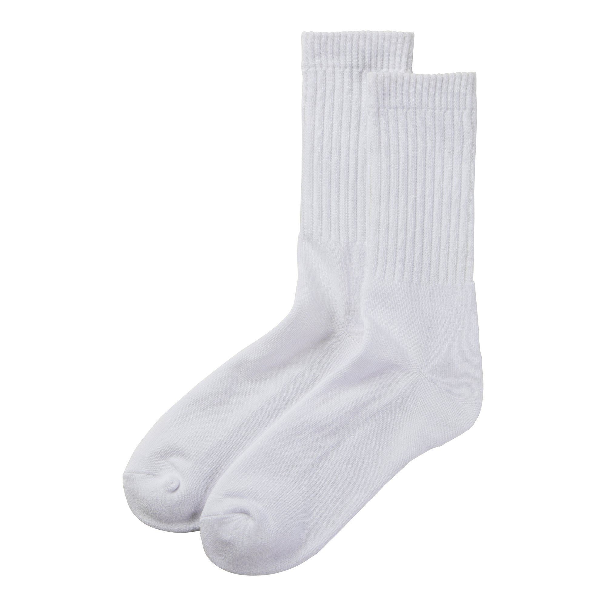 9240 - Crew Socks - White x 1